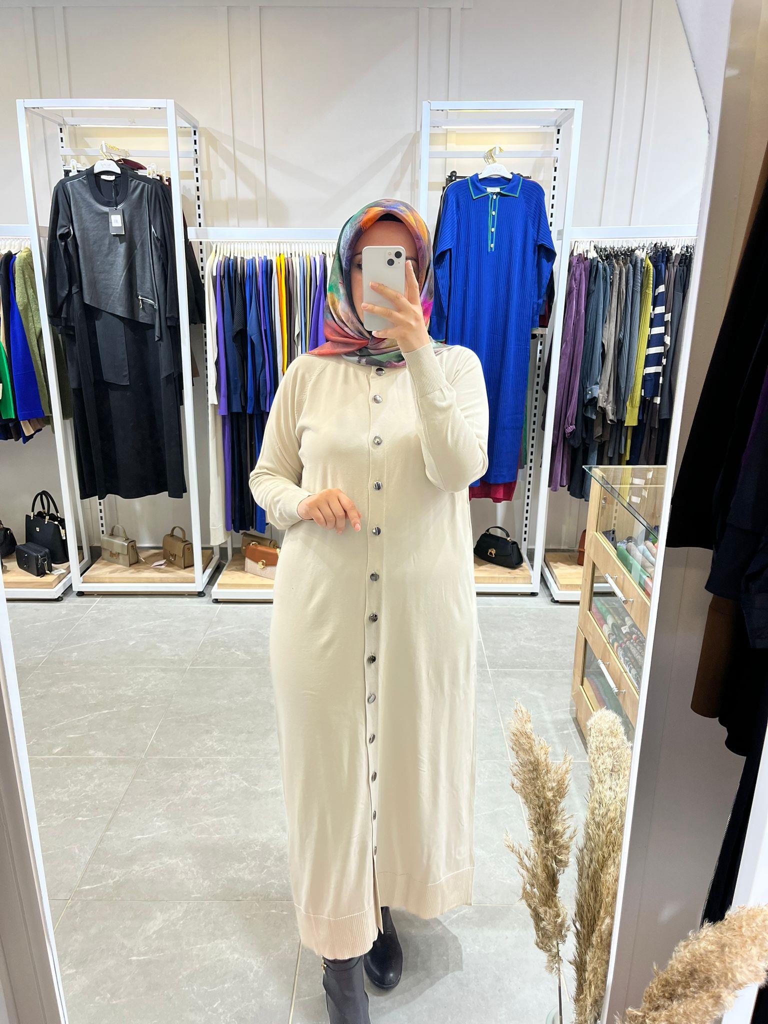 Nurcan Çetin Merserize Hırka 024 Taş