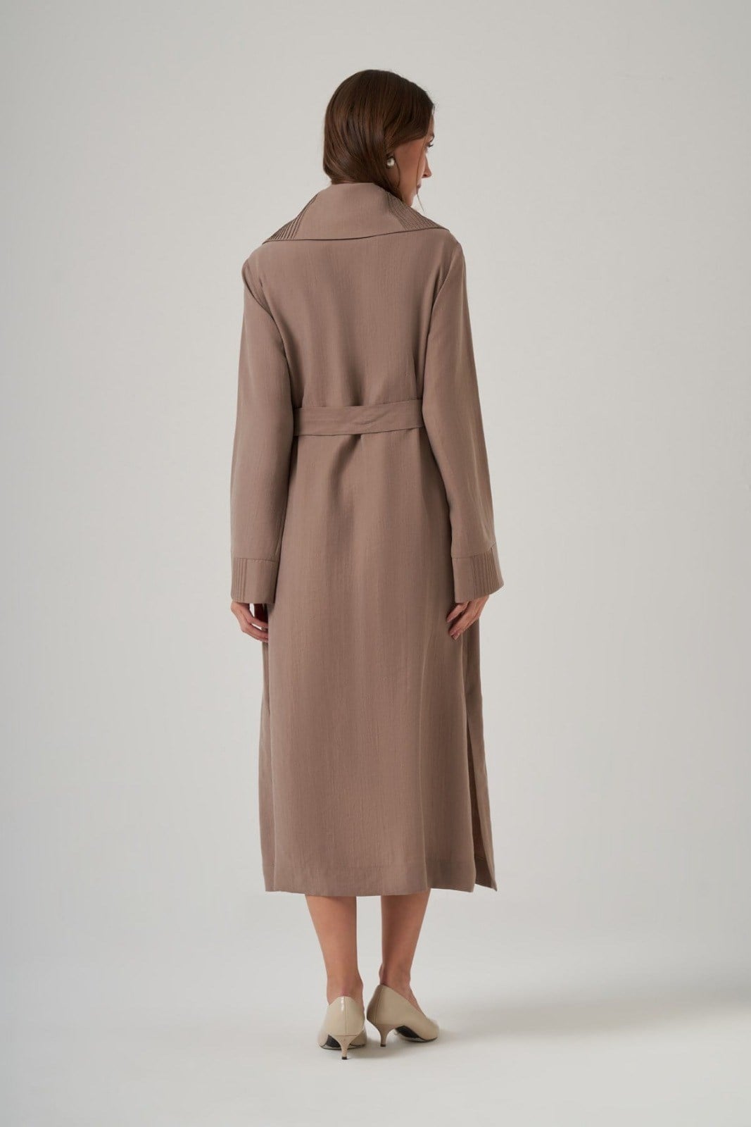 Nuss 26Y6032 Dikiş Detaylı Düğmeli Kap BejKapNuss3974NussNuss 26Y6032 Dikiş Detaylı Düğmeli Kap Bej