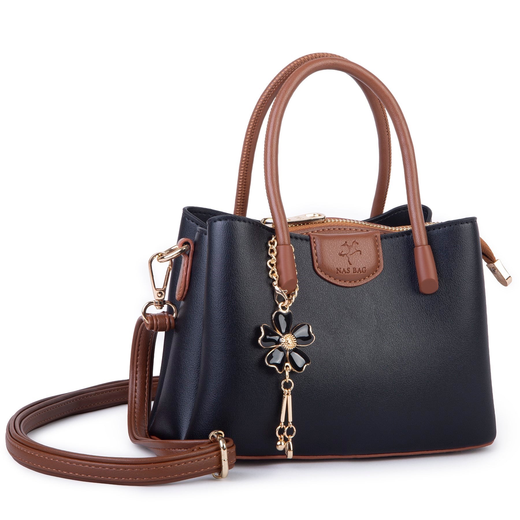 Nas Bag Mini Çiçekli Charmlı Kadın Çapraz Çanta Taba 1539Omuz ÇantasıNas BagNas BagNas Bag Mini Çiçekli Charmlı Kadın Çapraz Çanta Taba 1539