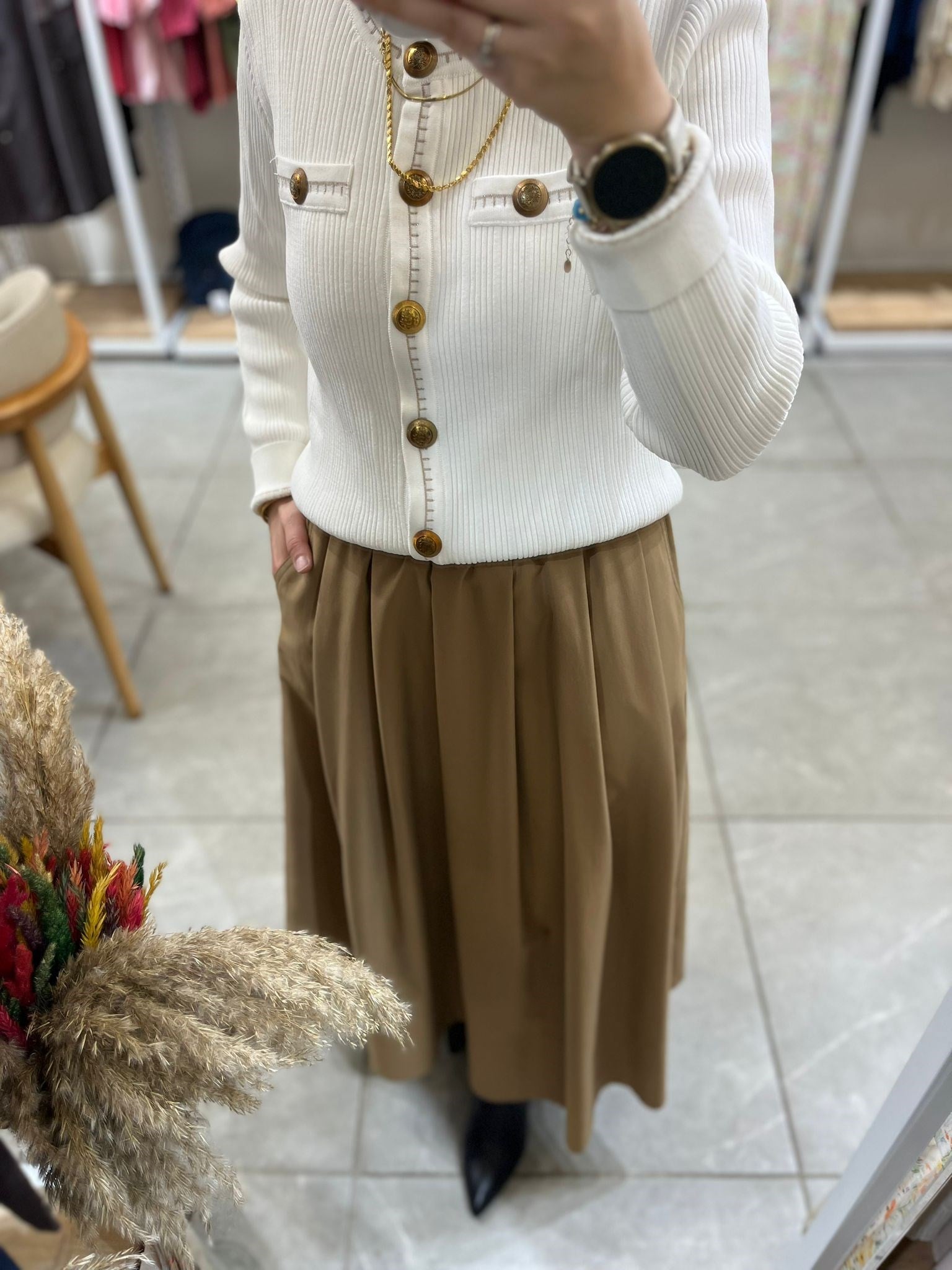 Yusuf Özdemir 1555 Cepli Kumaş Etek CamelEtekYusuf Özdemir3945Yusuf ÖzdemirYusuf Özdemir 1555 Cepli Kumaş Etek Camel