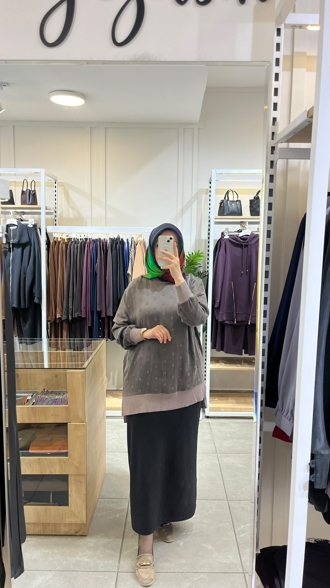 Nuss 3043 İpek Kupra Tunik VizonTunikNuss4127NussNuss 3043 İpek Kupra Tunik Vizon