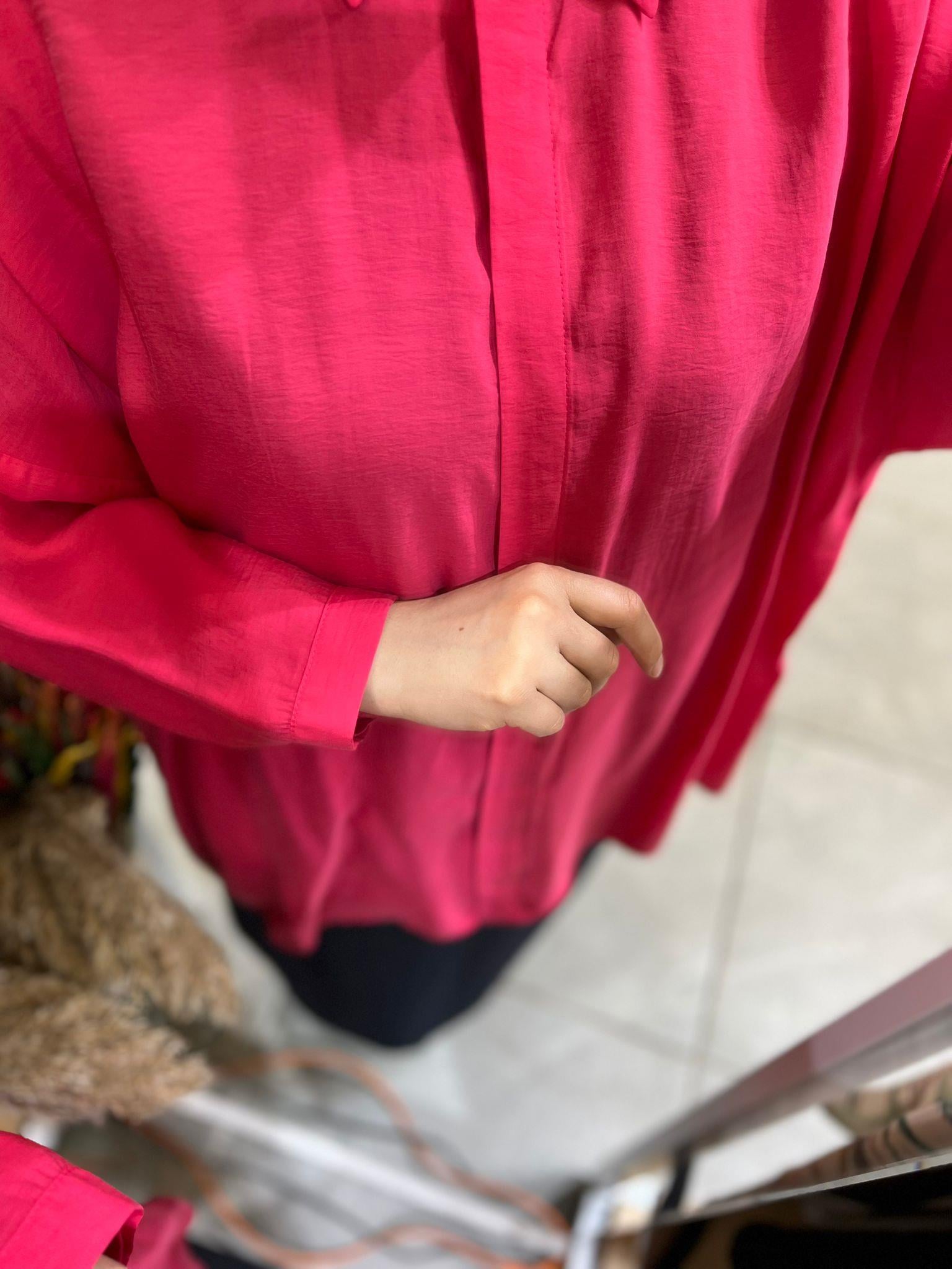 Nuss 3001 Oversize Düğmeli Gömlek SiglamenGömlekNuss3853NussNuss 3001 Oversize Düğmeli Gömlek Siglamen