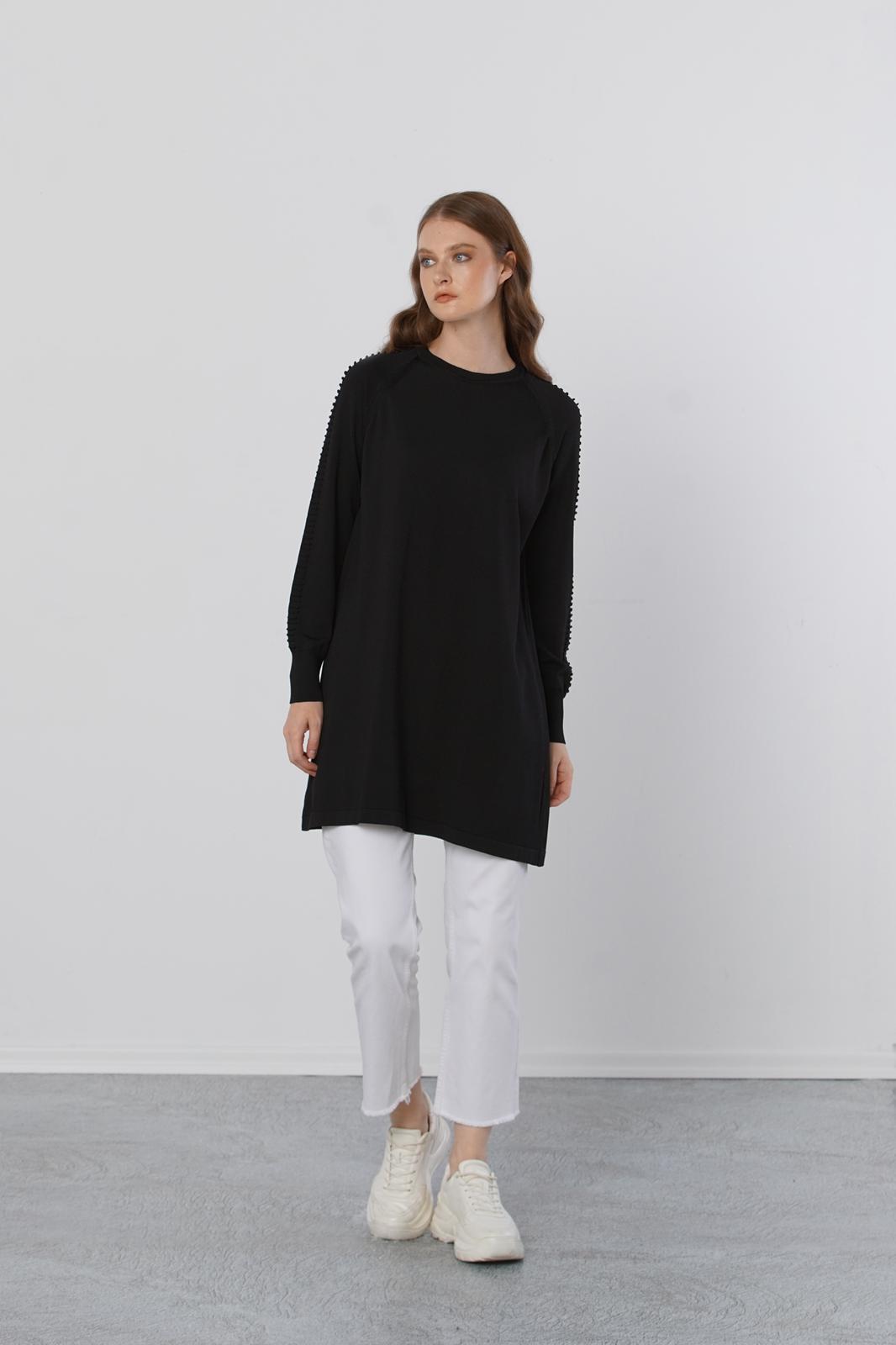 Nuss Kol Fitilli Tunik 928