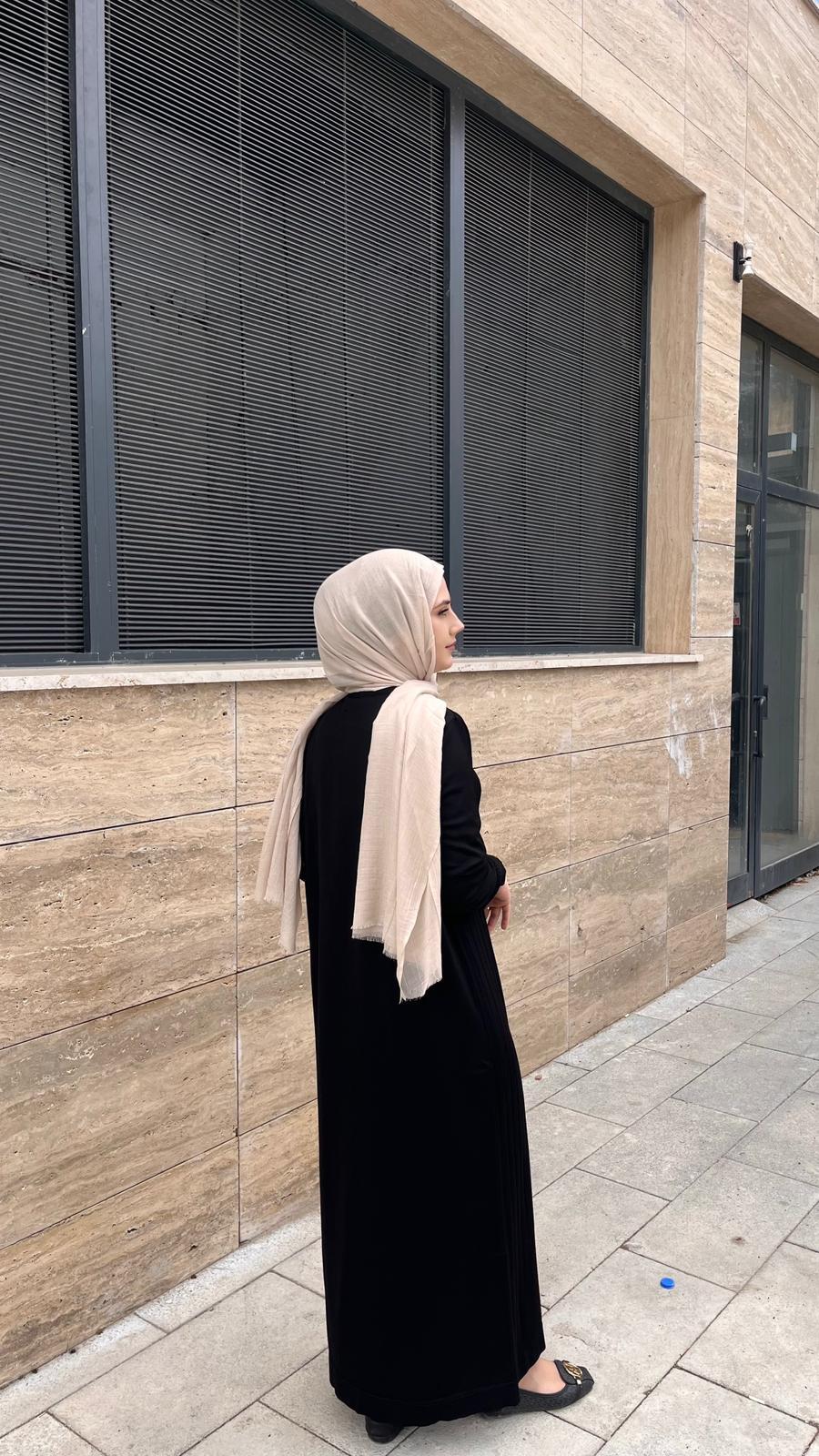 Nuss 509 Desenli Triko Elbise SiyahElbiseNussUYT0003664NussNuss 509 Desenli Triko Elbise Siyah