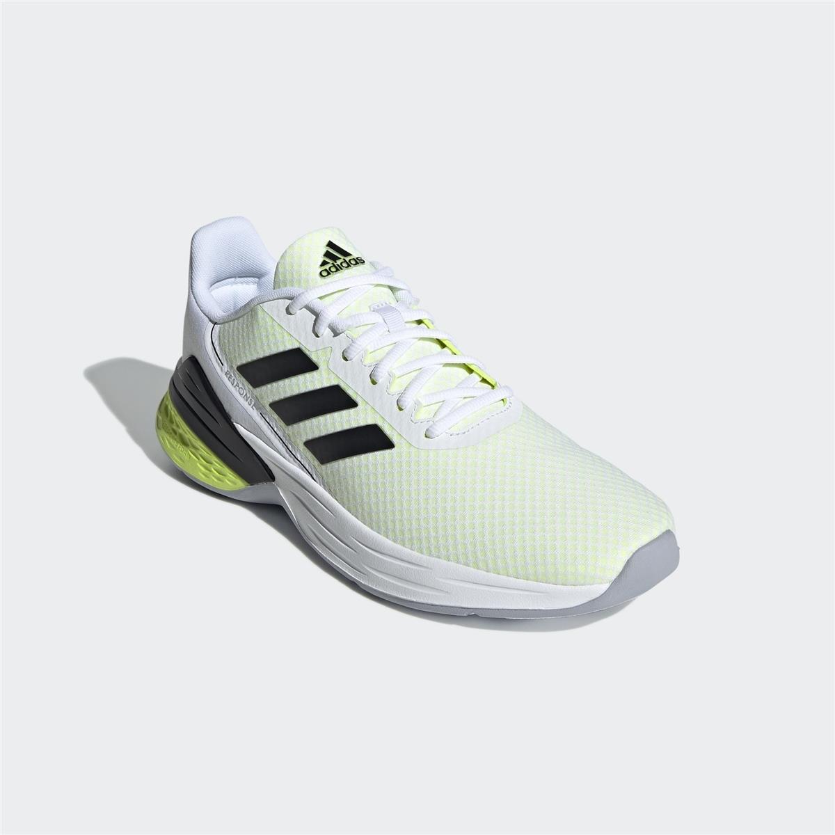 Adidas FX7829  Response Erkek Spor Ayakkabısı Beyaz Siyah