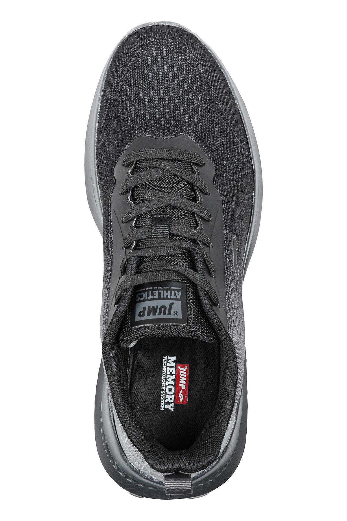 Jump 29586 Erkek Merdane Spor Ayakkabısı Siyah