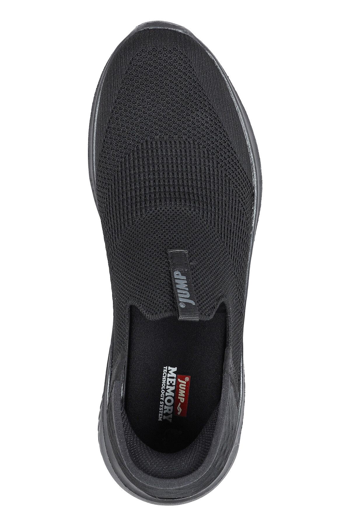 Jump 29739 Erkek Bağcıksız Spor Ayakkabı Siyah