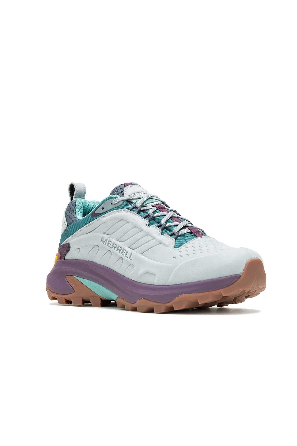 Merrell J038228 MOAB SPEED 2 LTR WP Kadın Outdoor Yürüyüş Ayakkabısı Gri Mor