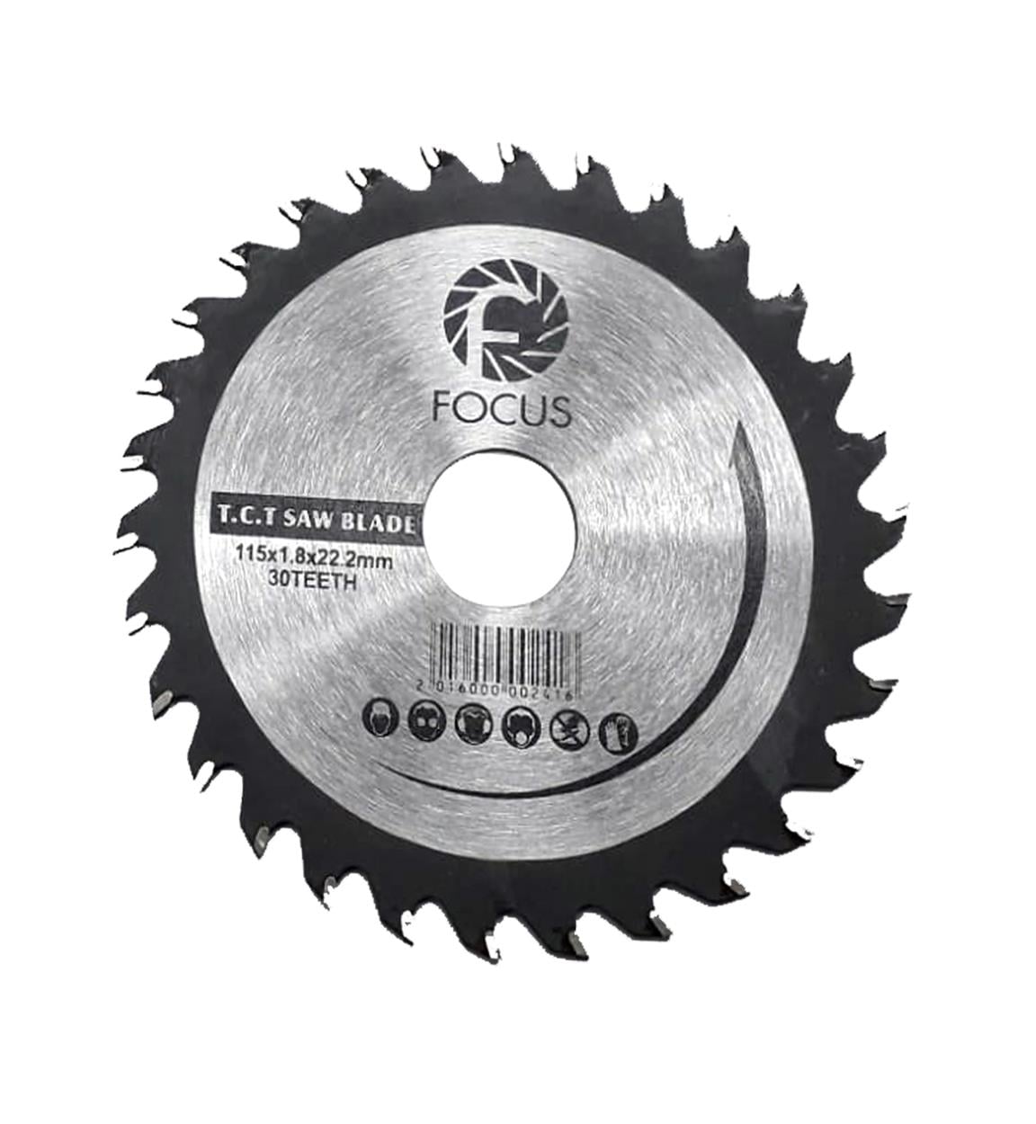 FOCUS SUNTA KESME ELMASI 115 MM 30 DİŞ