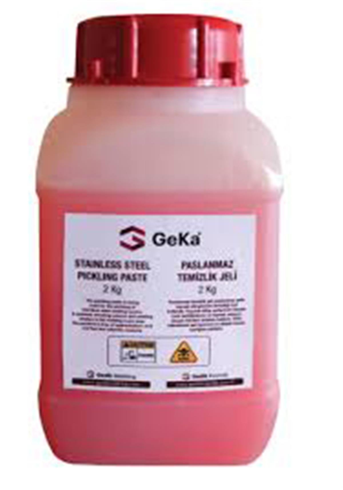 GEKA PASLANMAZ TEMİZLİK JELİ 2 KG