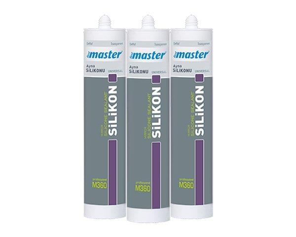 MASTER AYNA SİLİKONU ŞEFFAF 310 ML M360