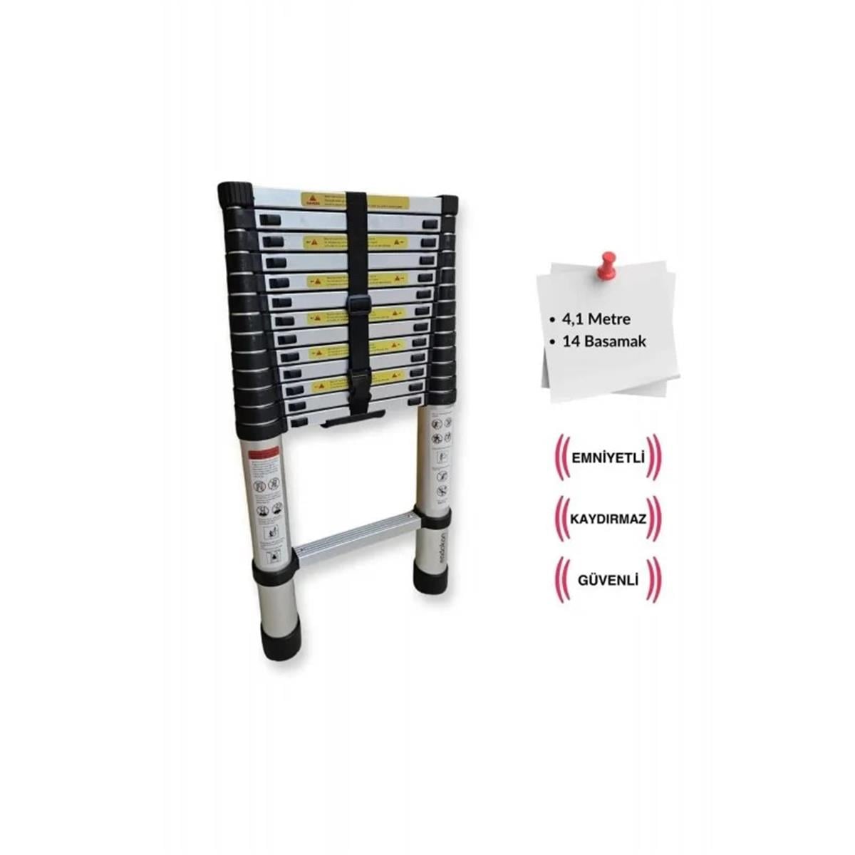 MASTER TELESKOPİK A TİPİ MERDİVEN 4.4MT