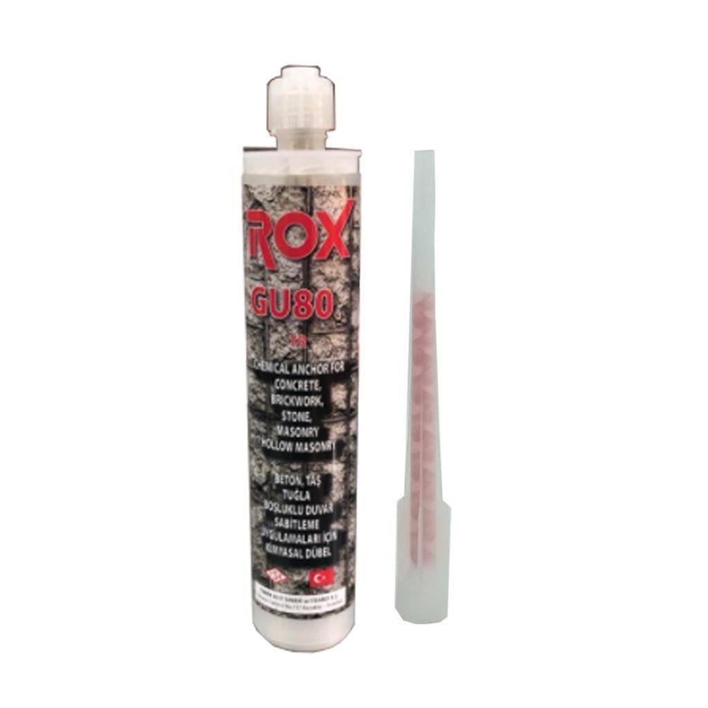 ROX KİMYASAL DÜBEL 300ML TEKLİ GU80 EPOXY
