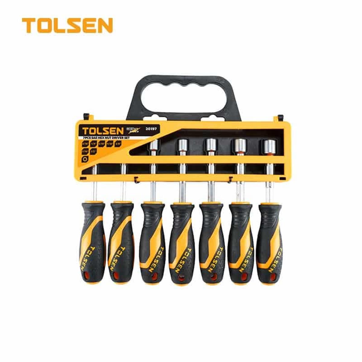 TOLSEN 7 PRÇ. İNÇLİ LOKMA TORNOVİDA SETİ