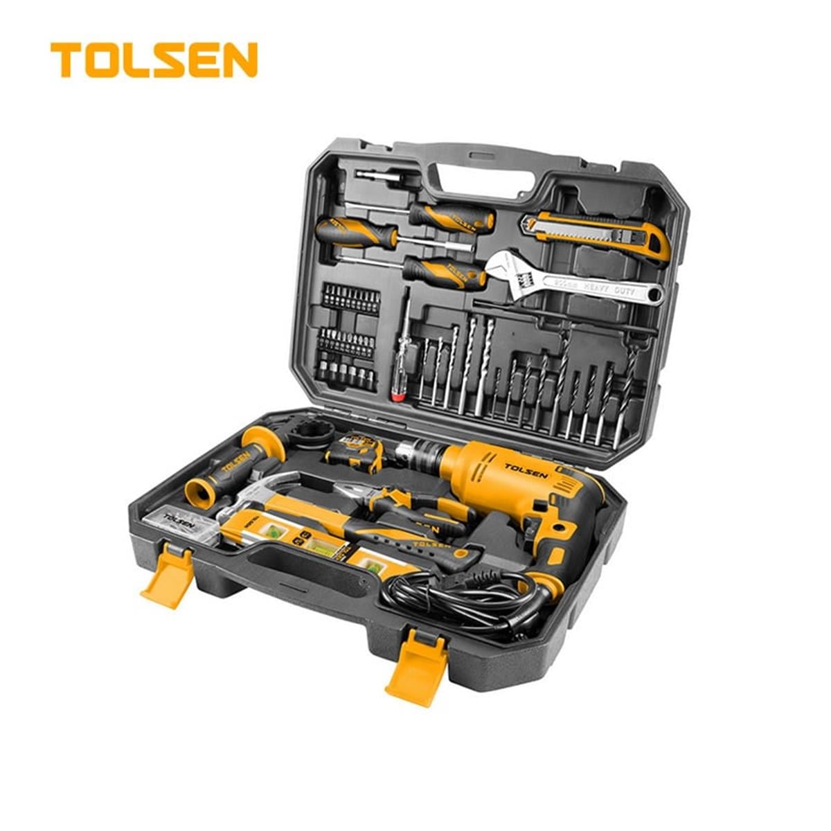 TOLSEN 95 PARÇA ALET SETİ MATKAPLI