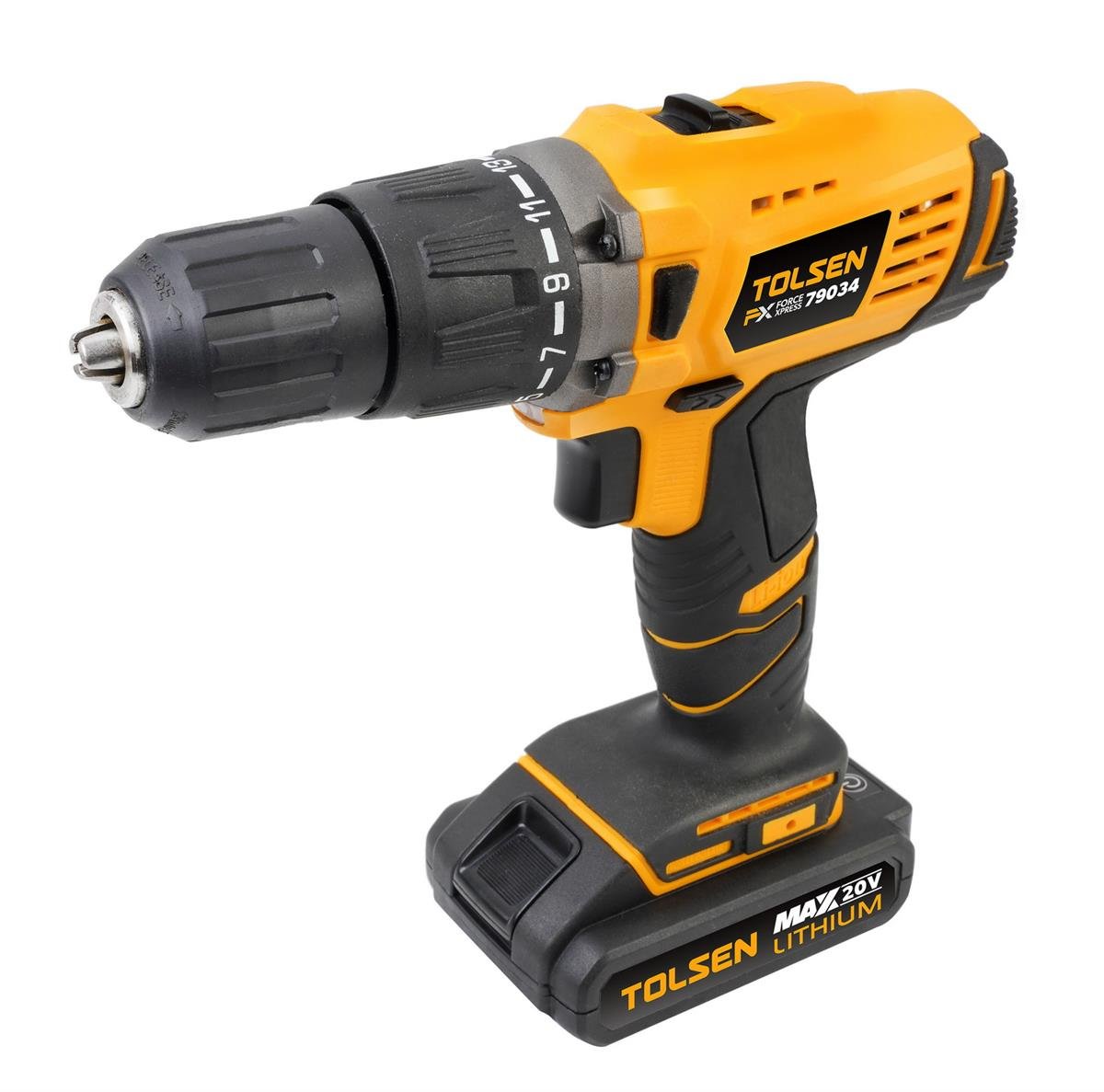 TOLSEN DARBELİ MATKAP 20V 2 PİLLİ