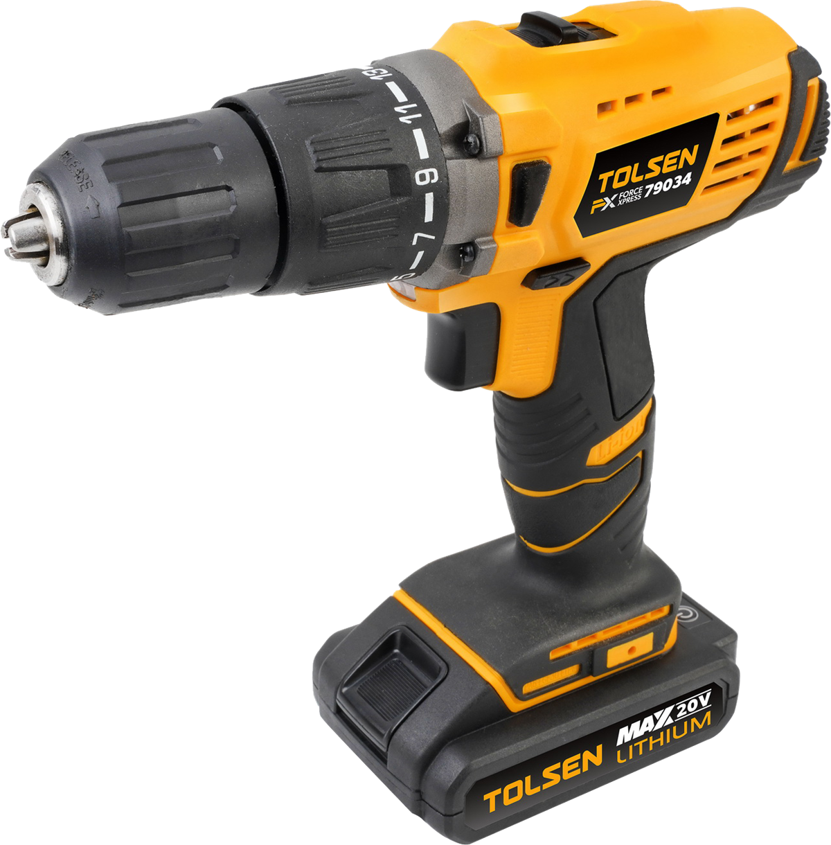 TOLSEN DARBELİ MATKAP 20V 2 PİLLİ