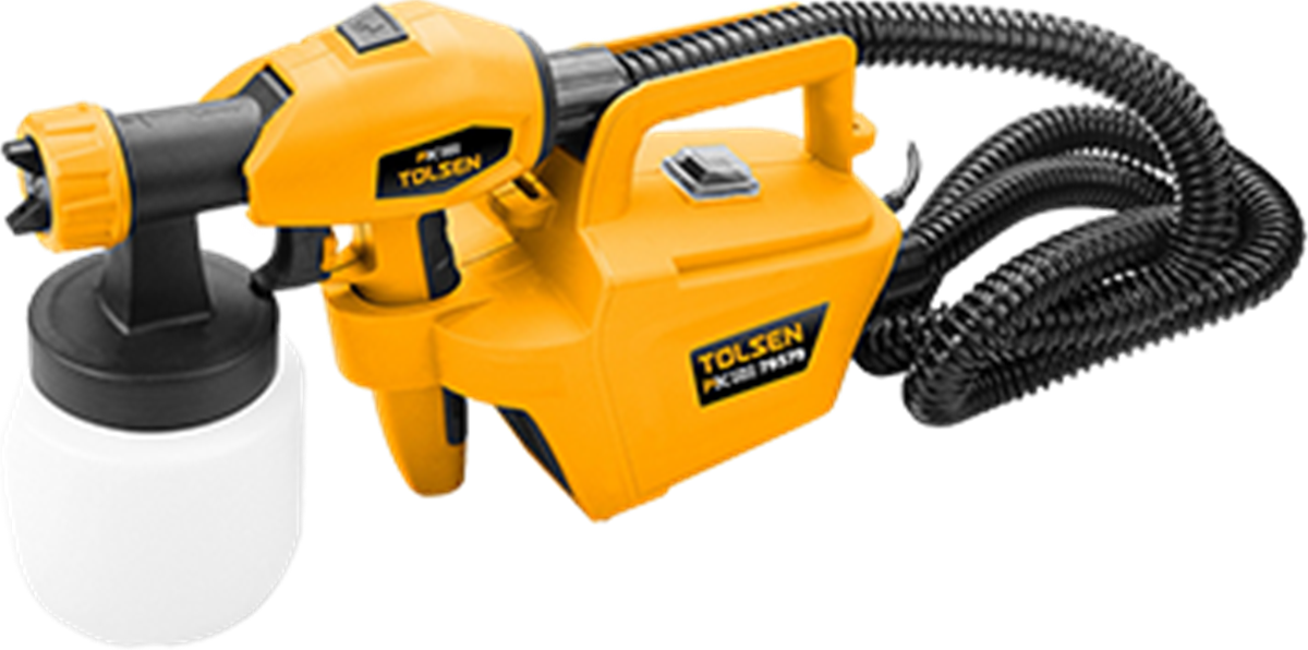 TOLSEN ELEKTRİKLİ BOYA TABANCASI 650W 2 MT.HORTUM
