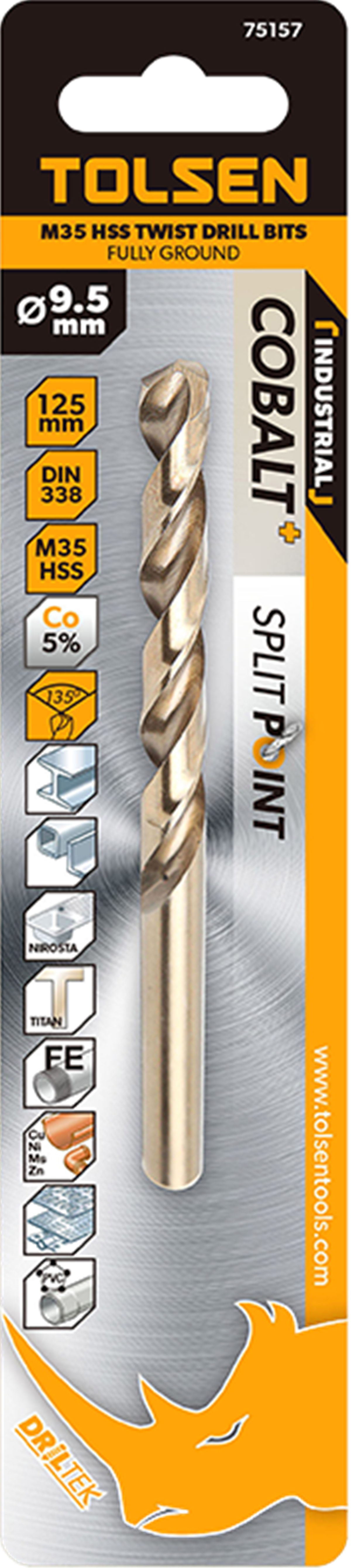 TOLSEN HSS MATKAP UCU 10.0 MM