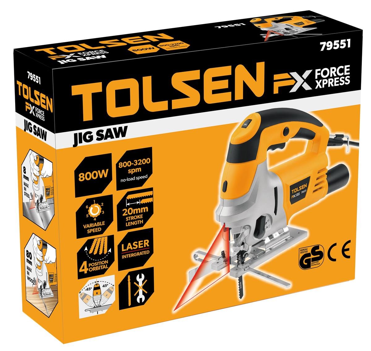 TOLSEN JİG SAW 800W 