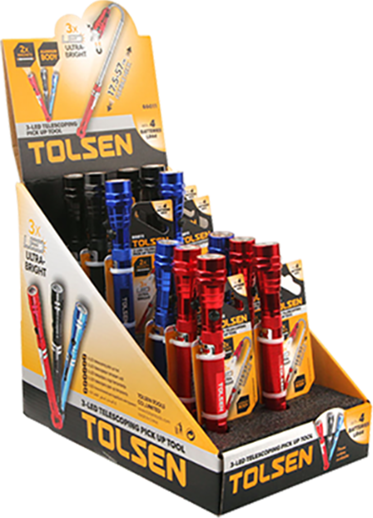 TOLSEN TELESKOBİK MIKNATISLI LED LAMBA