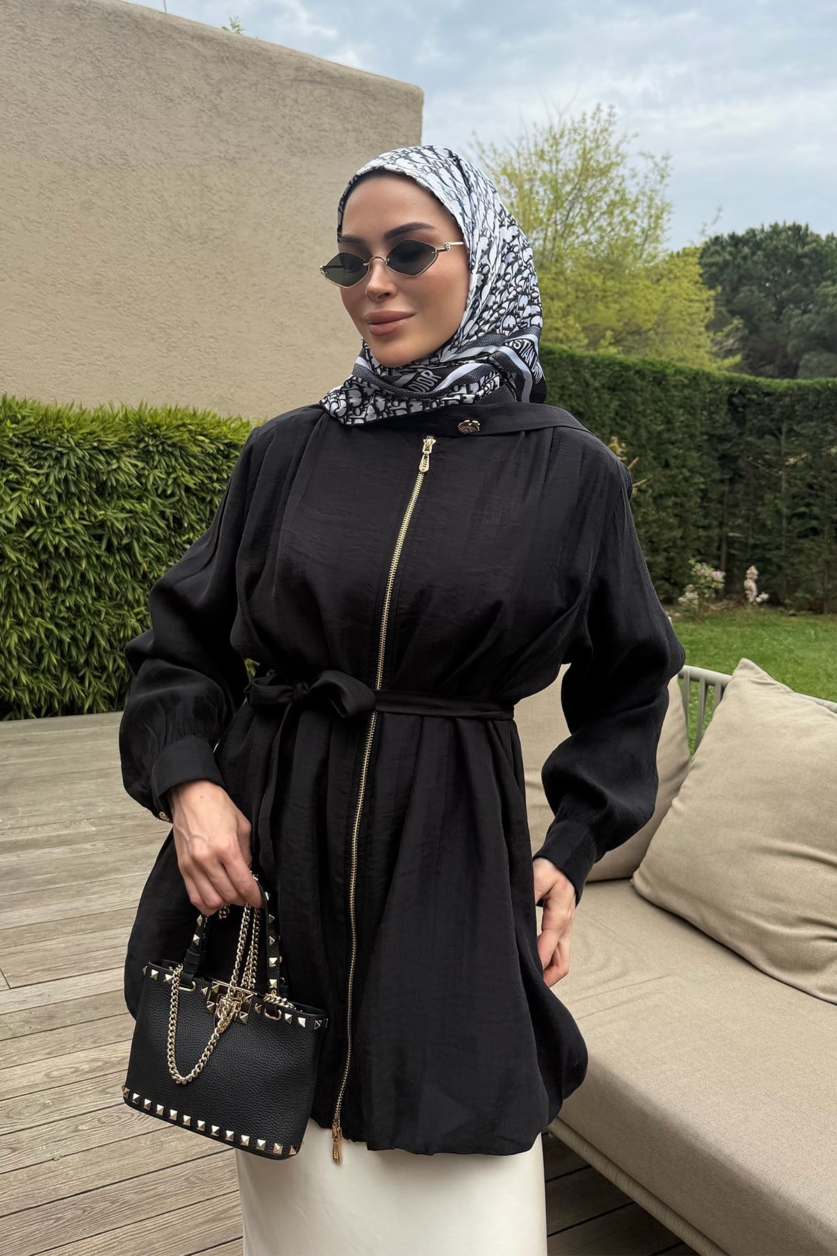 Bomber Siyah Ceket