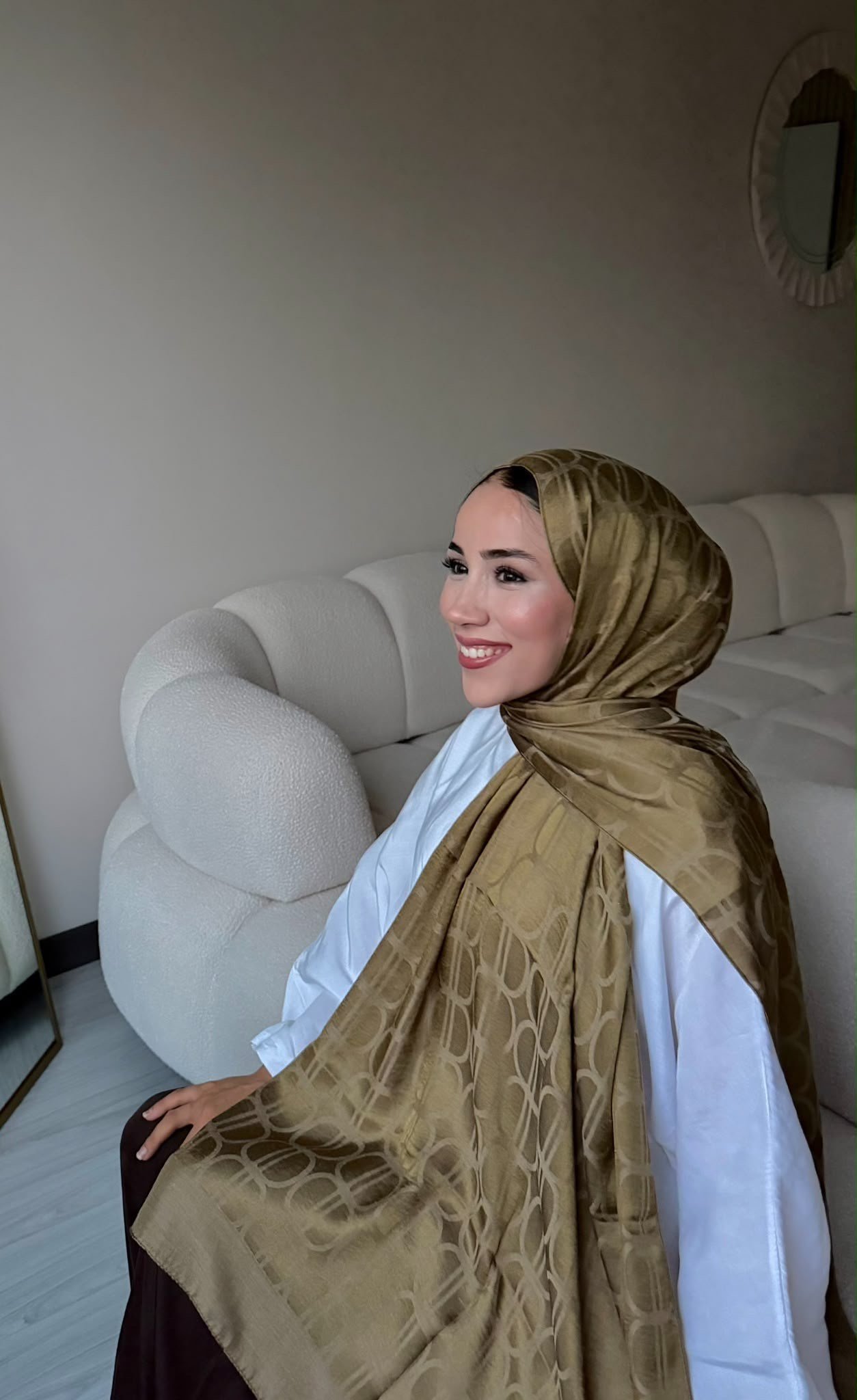 Alya Desen Şal - Gold