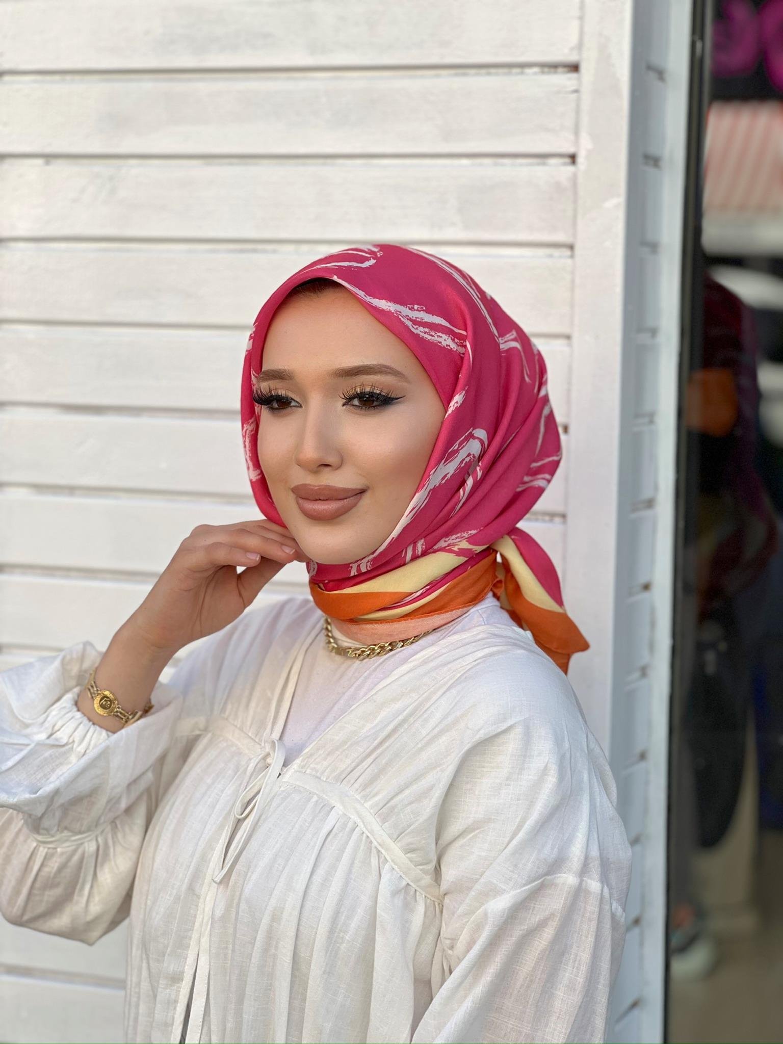 Batik Desen - Fuşya