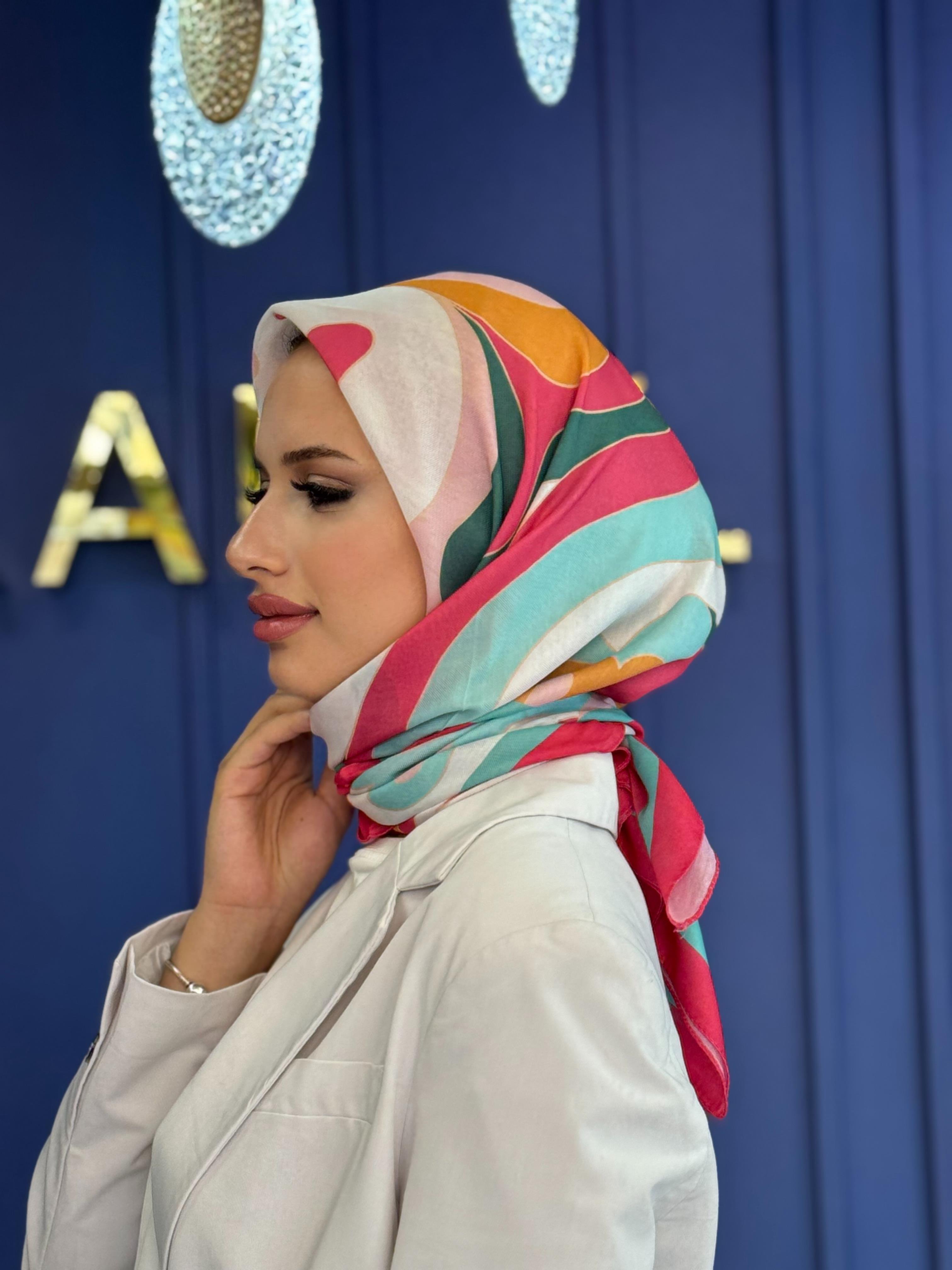 Color Desen -Fuşya Sarı