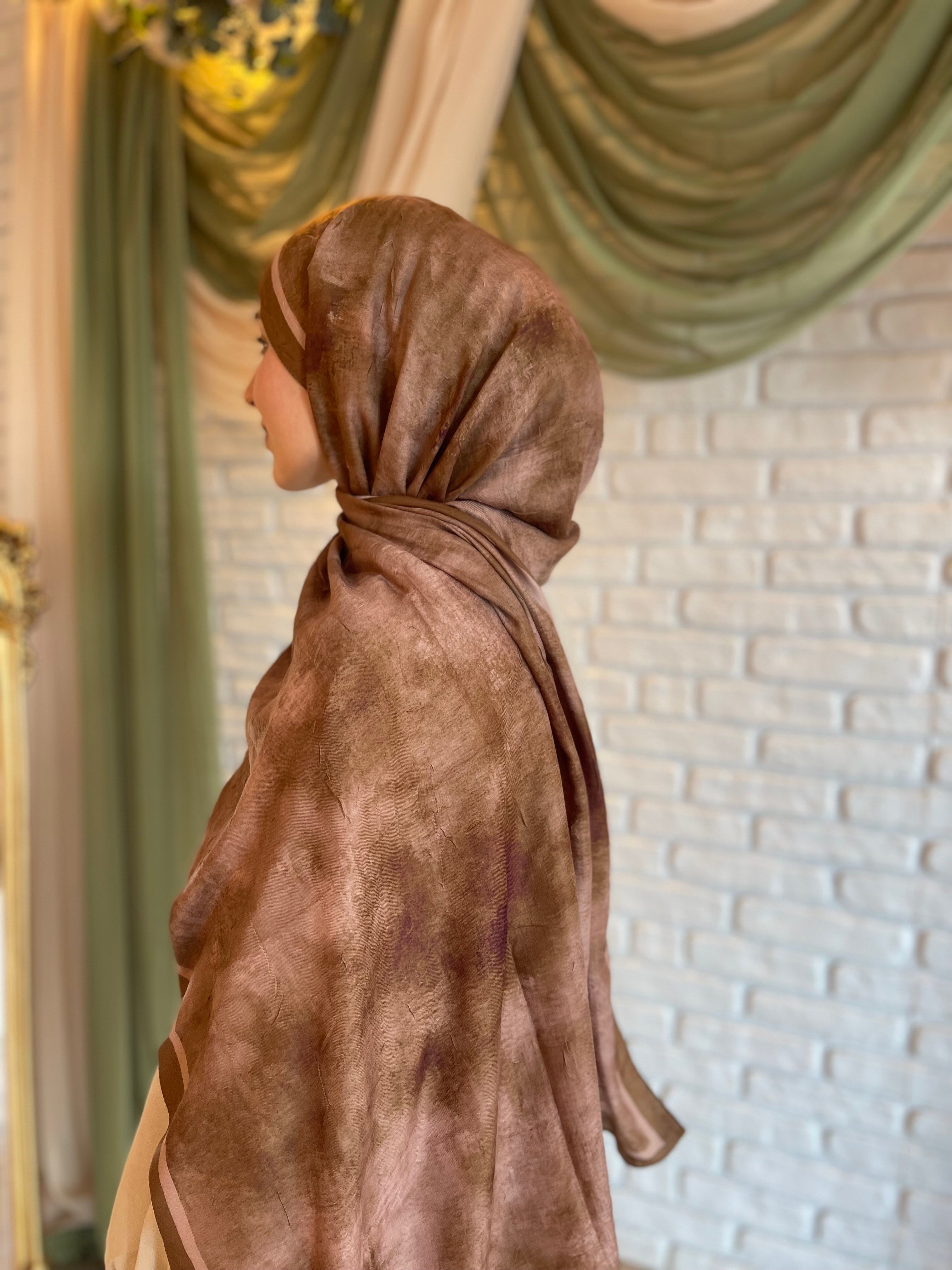 Degrade Desen Bambu Jakar  - Mocha