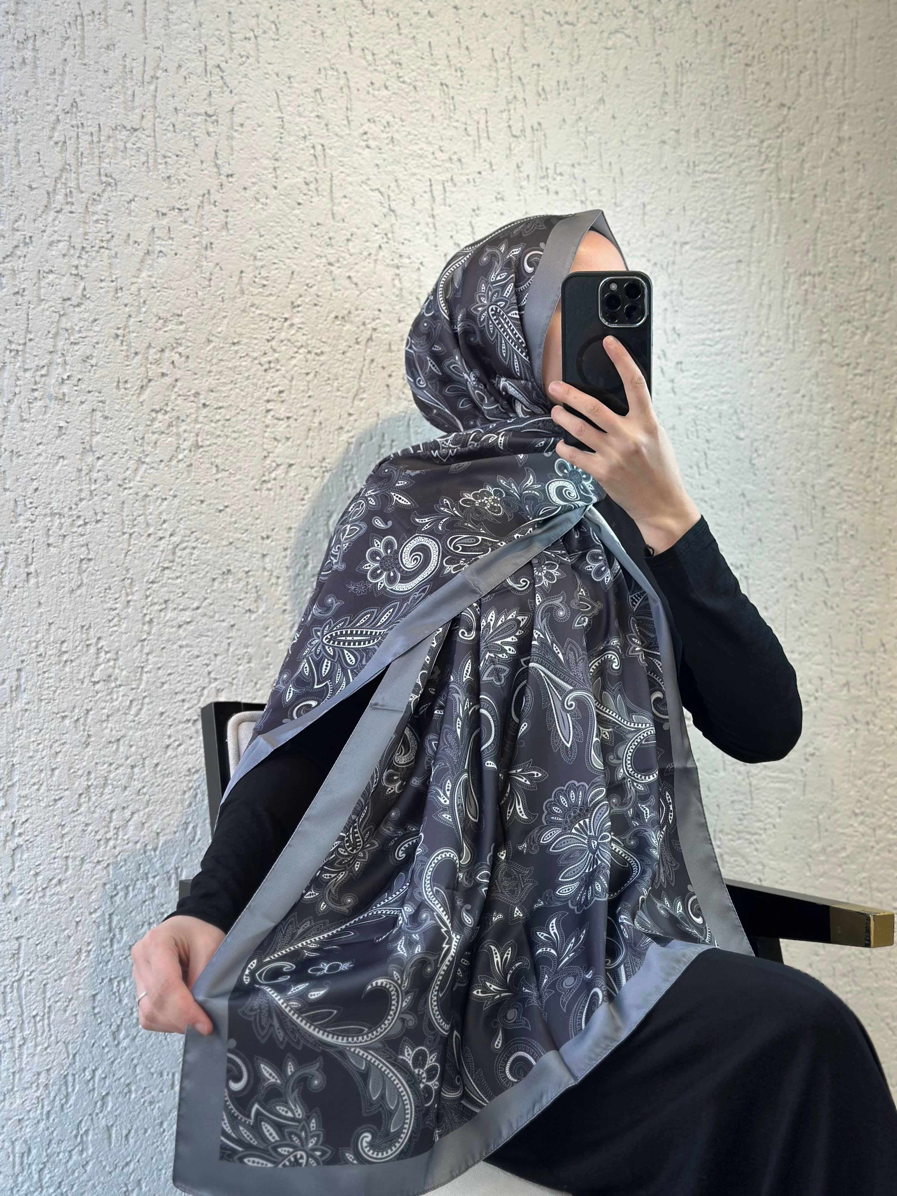 Eliz Desen Şal - Füme