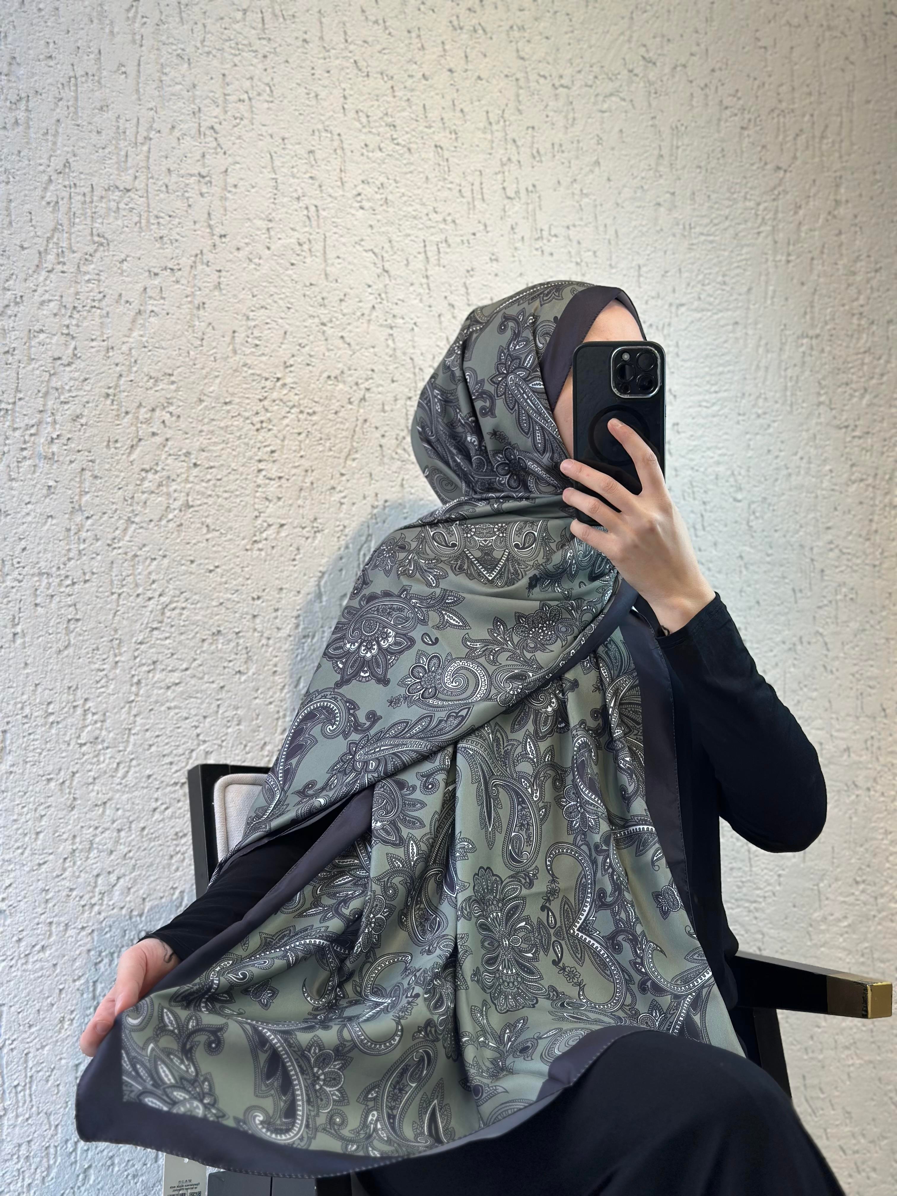 Eliz Desen Şal - Haki
