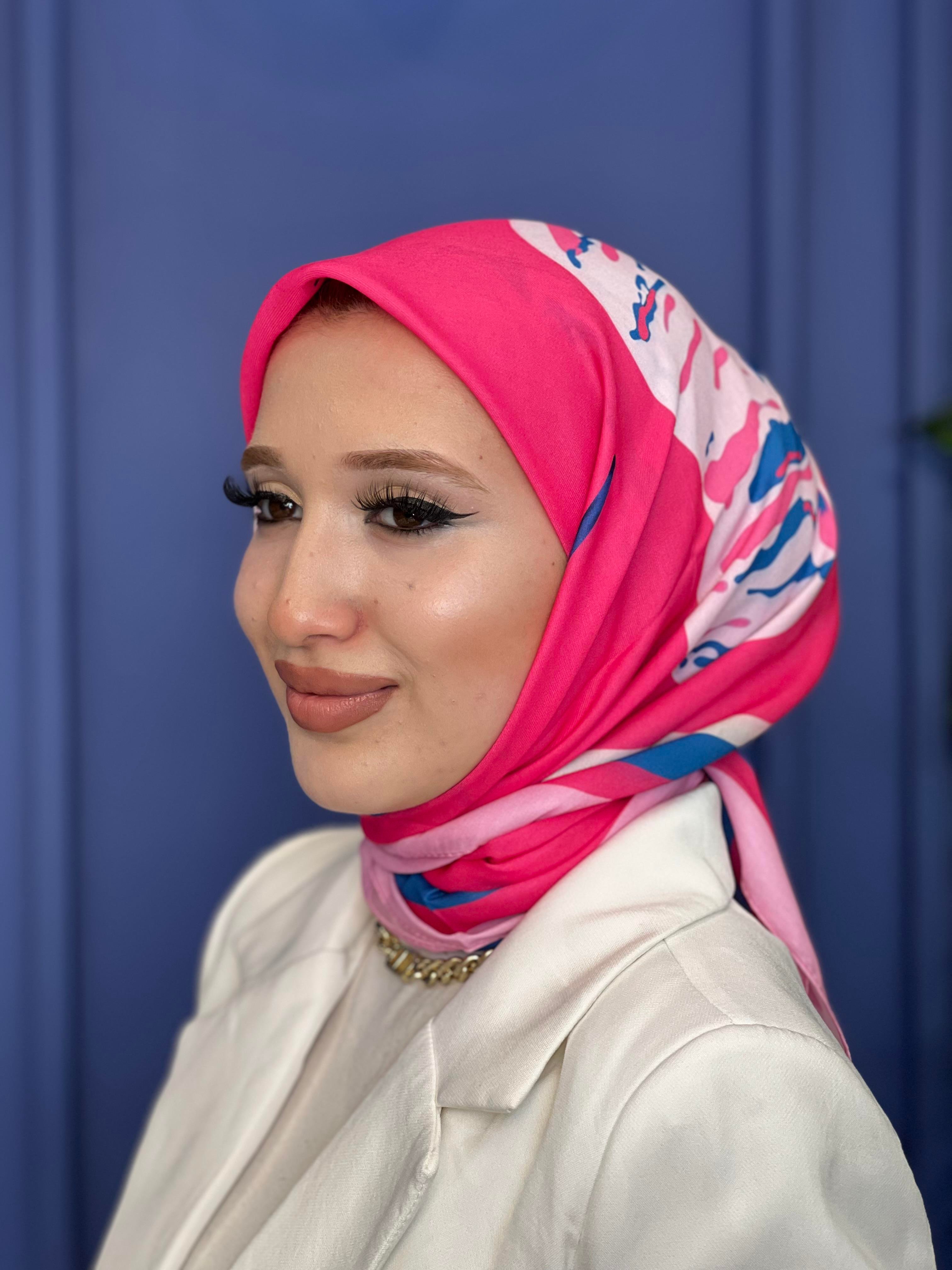 Flora Desen - Fuşya