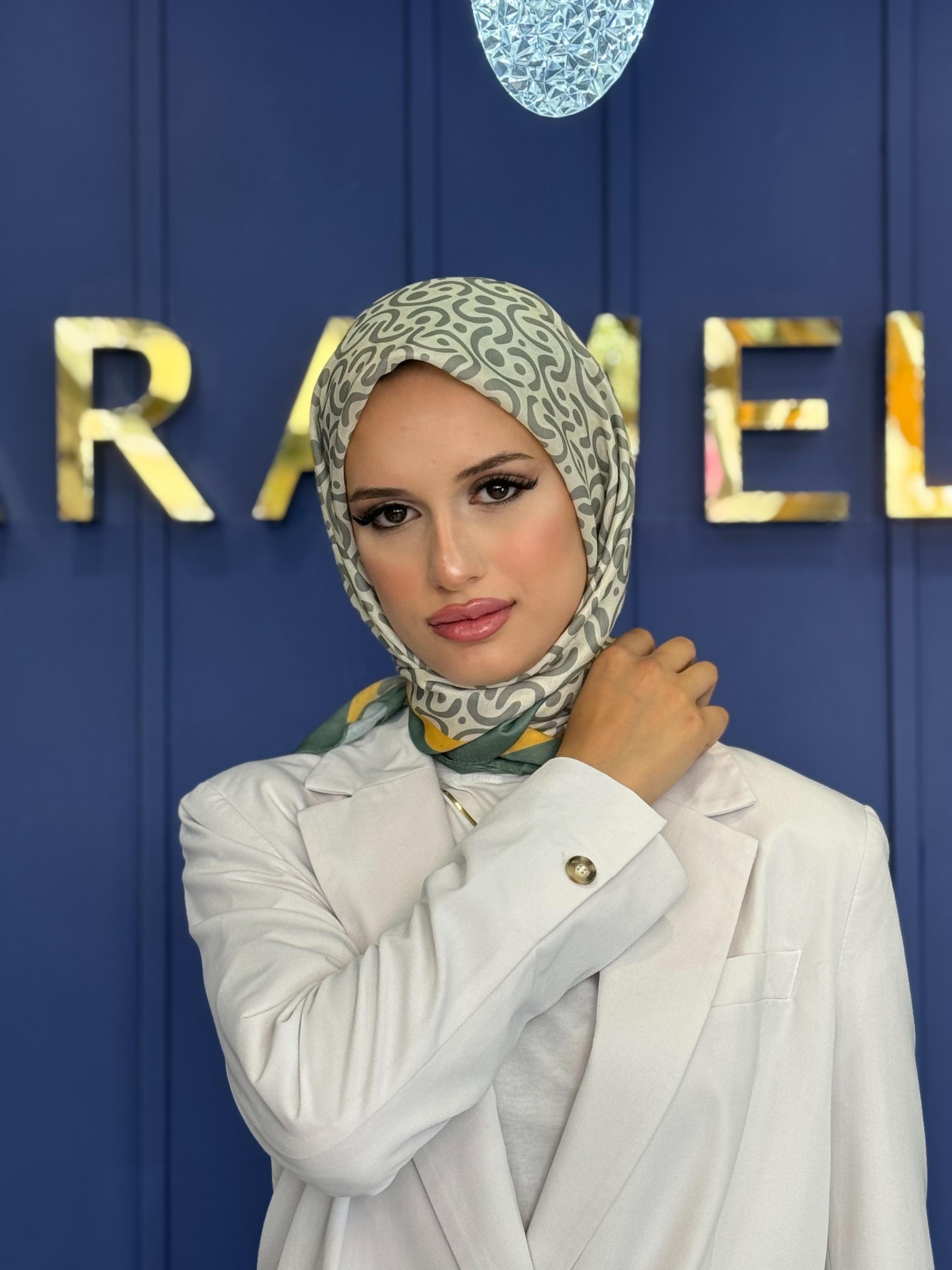 Retro Desen - Çağla Yeşili