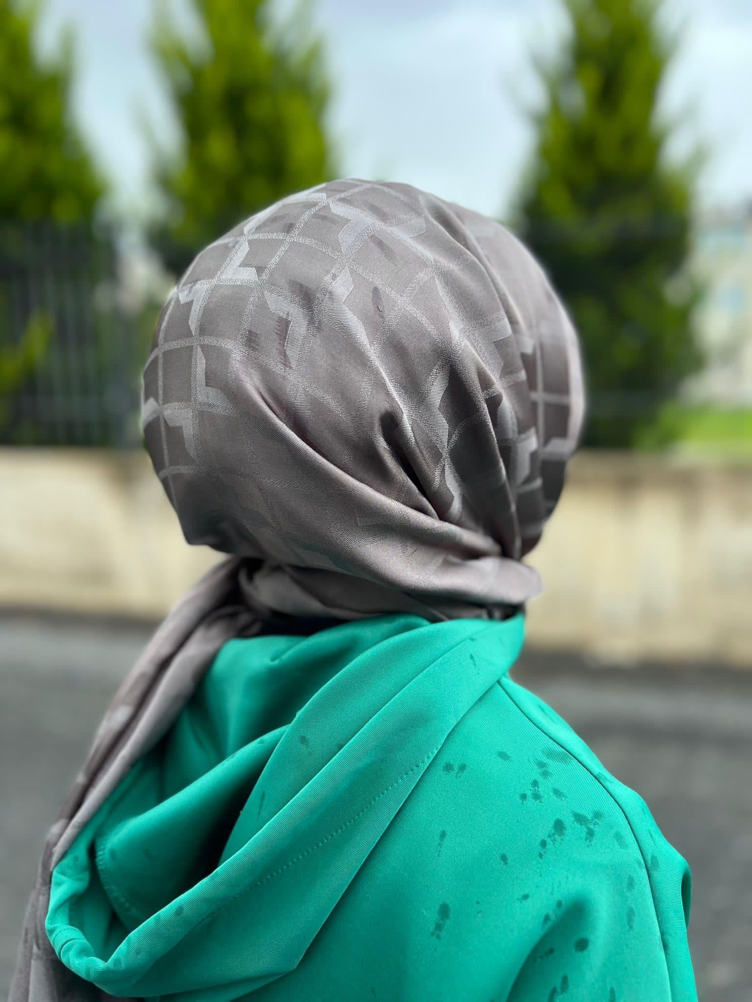 Tuba Desen Şal - Antrasit