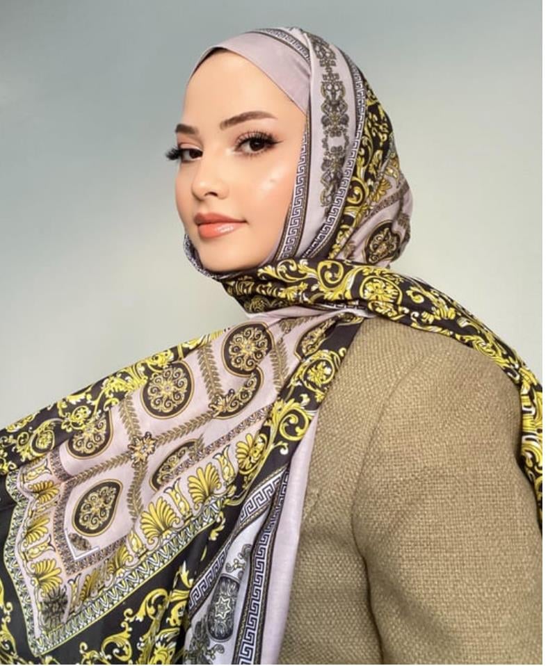 Versac Şal - Vizon Siyah
