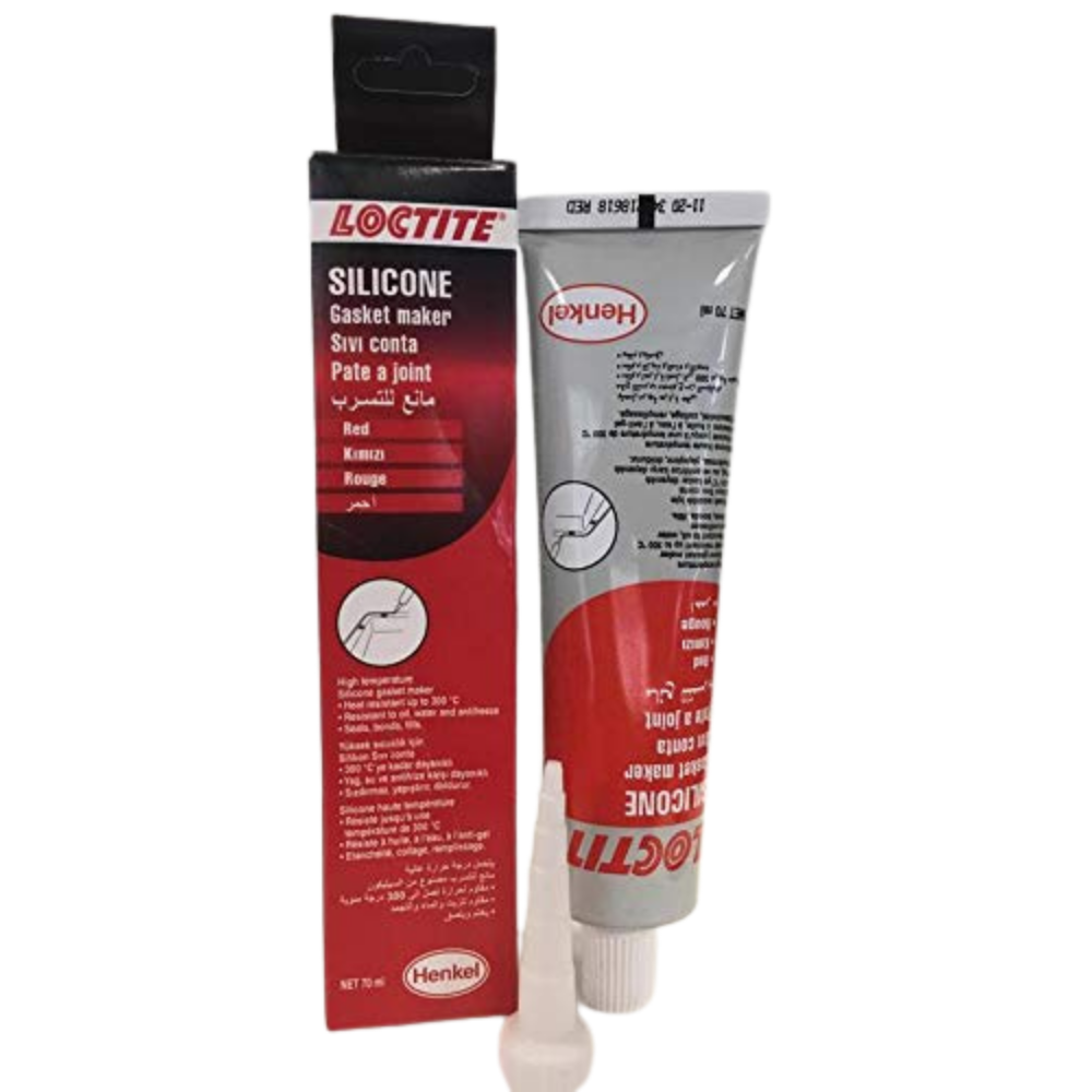 Loctite Gasket Maker Yüksek Isıya Dayanıklı Sıvı Conta TB 70 ml Kırmızı