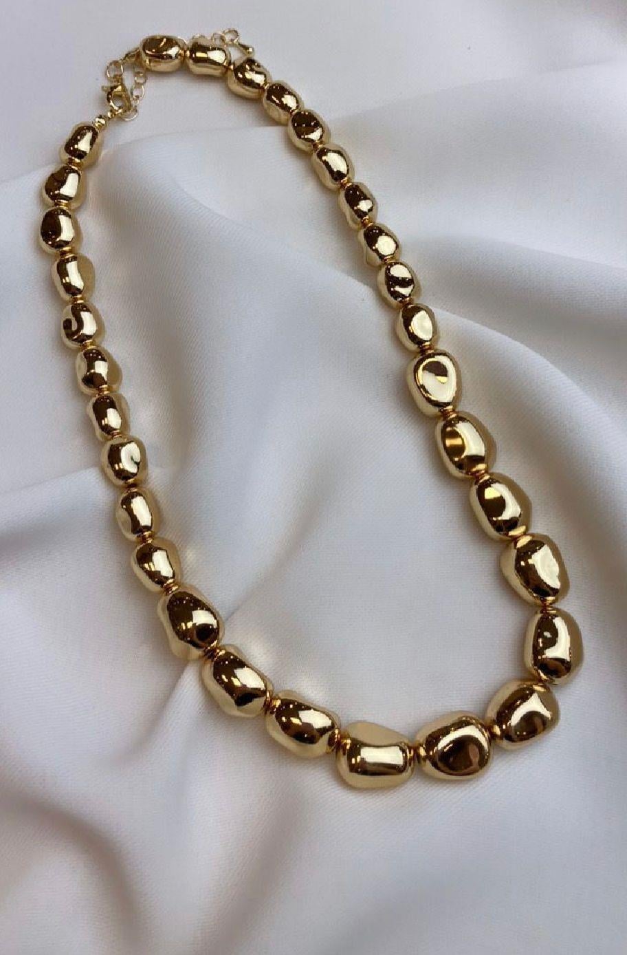 Gold bijuteri kolye 00615