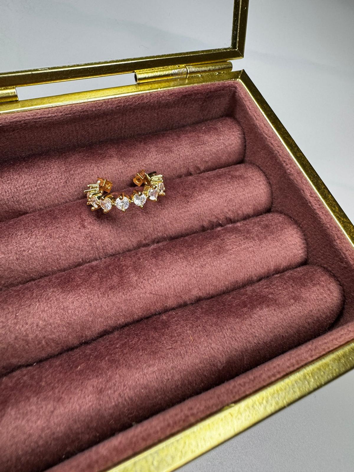 GOLD SİENA KIKIRDAK KÜPE 00877