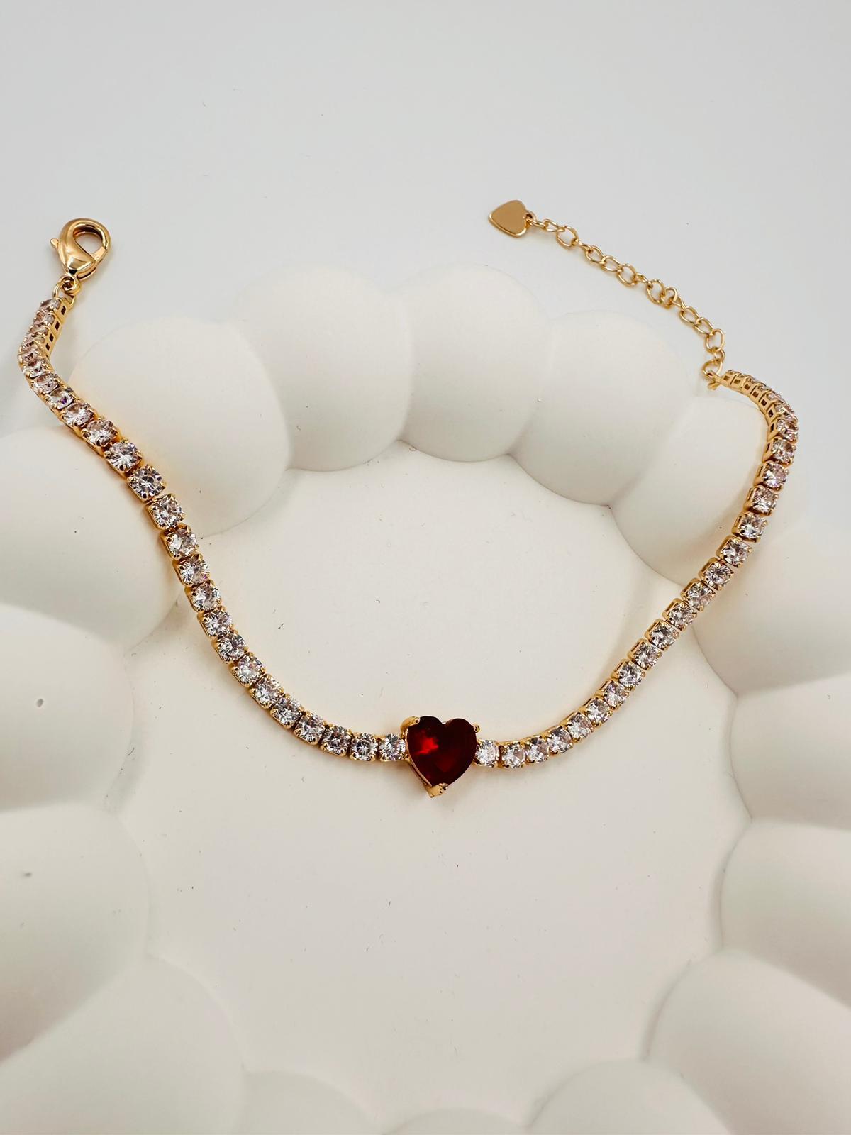 Heart seri zirkon halhal 00120