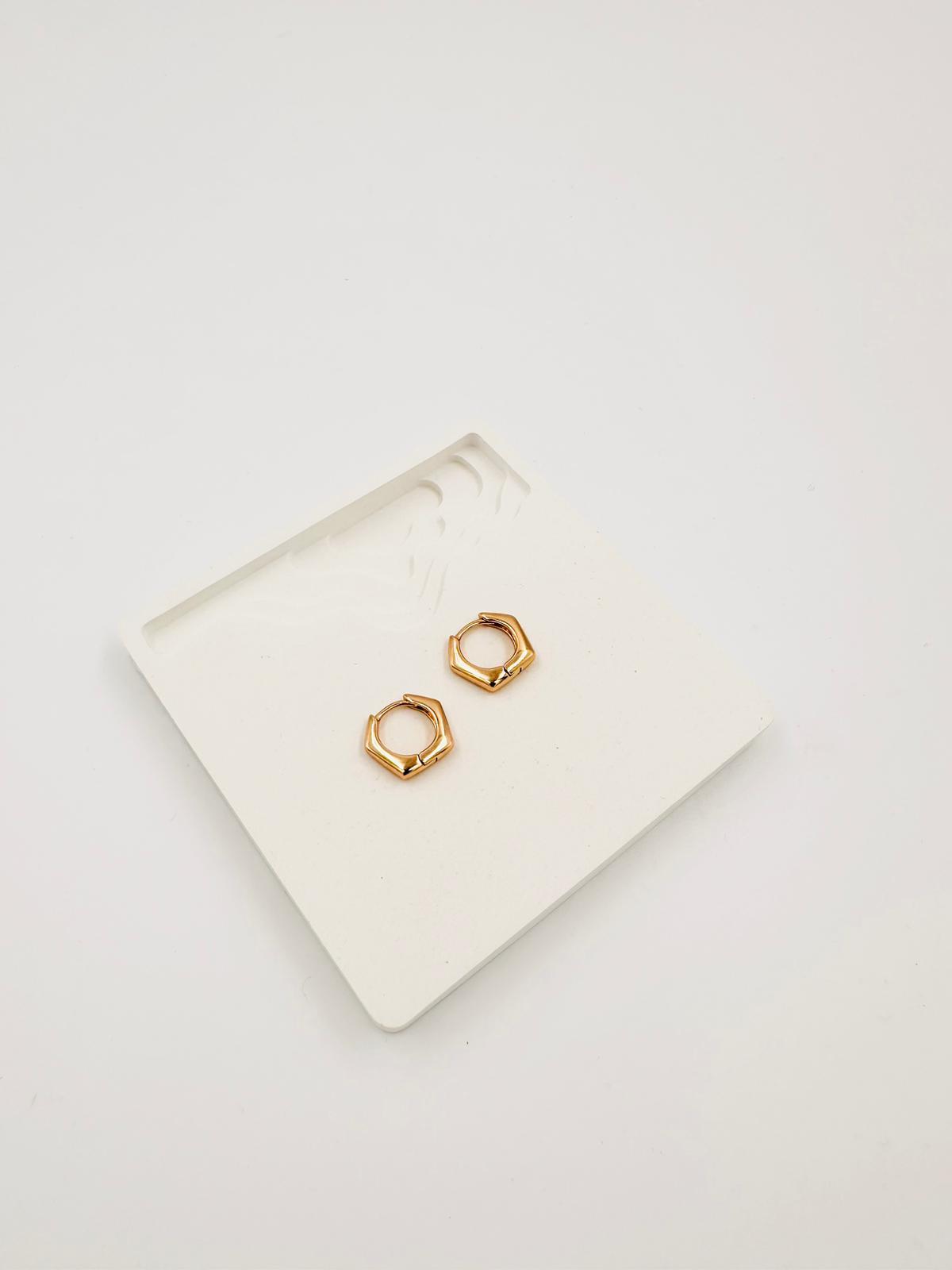 SHAPED seri vip gold mini küpe 00865