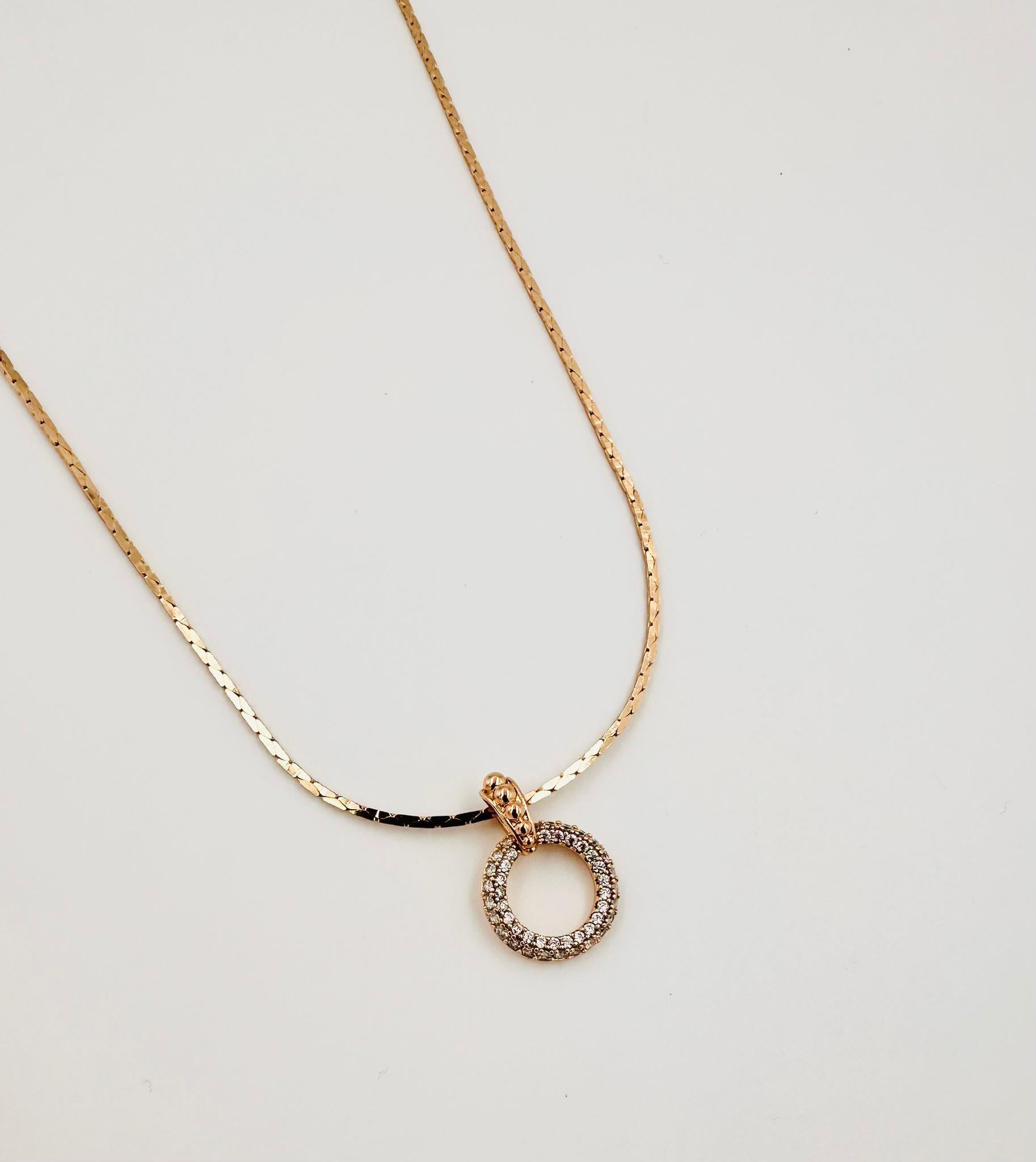 STELLA seri vıp gold kolye 00659