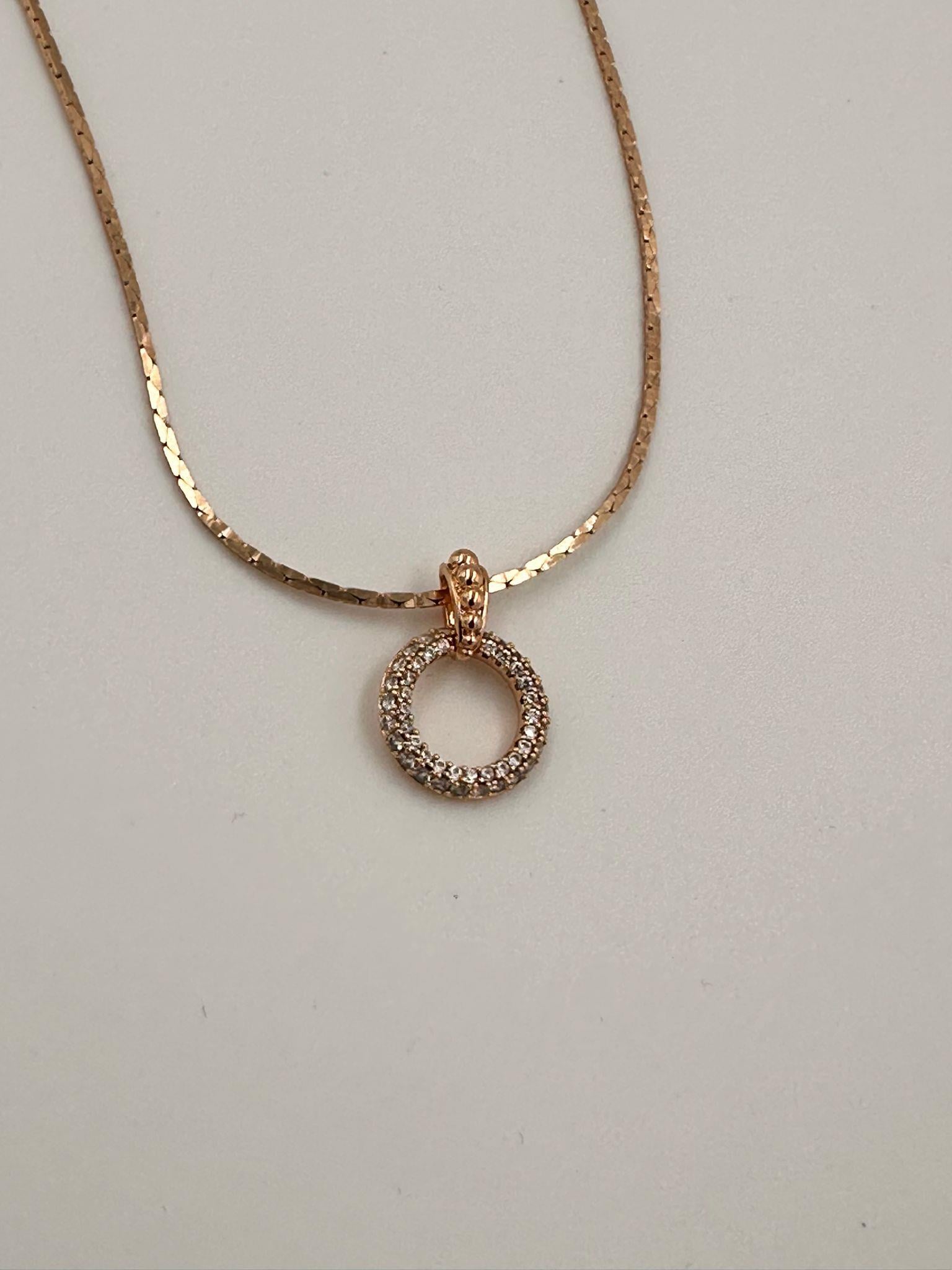 STELLA seri vıp gold kolye 00659