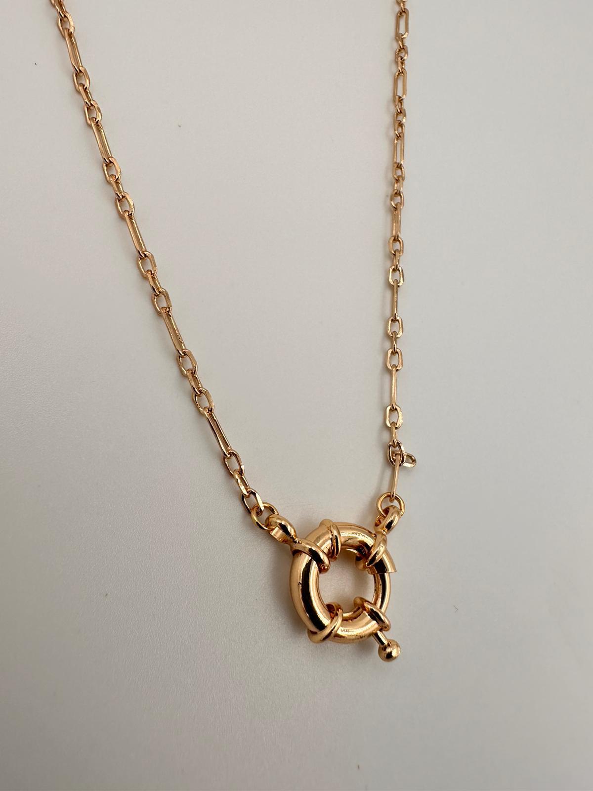 VİP gold dümen kilit zincir 62 cm 00637