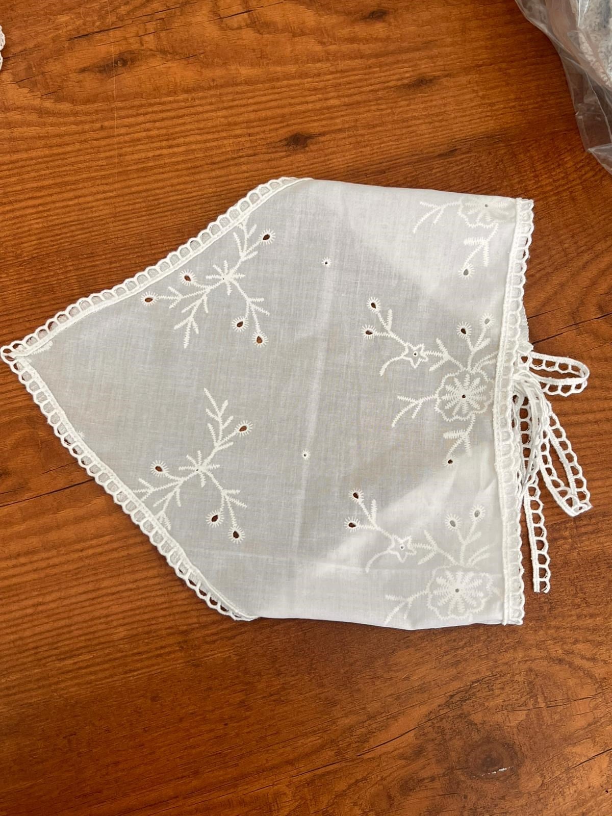 Anne Bebek Çocuk Üçgen Bandana | Pamuklu Bağlamalı Fisto Bandana Standart Ölçü