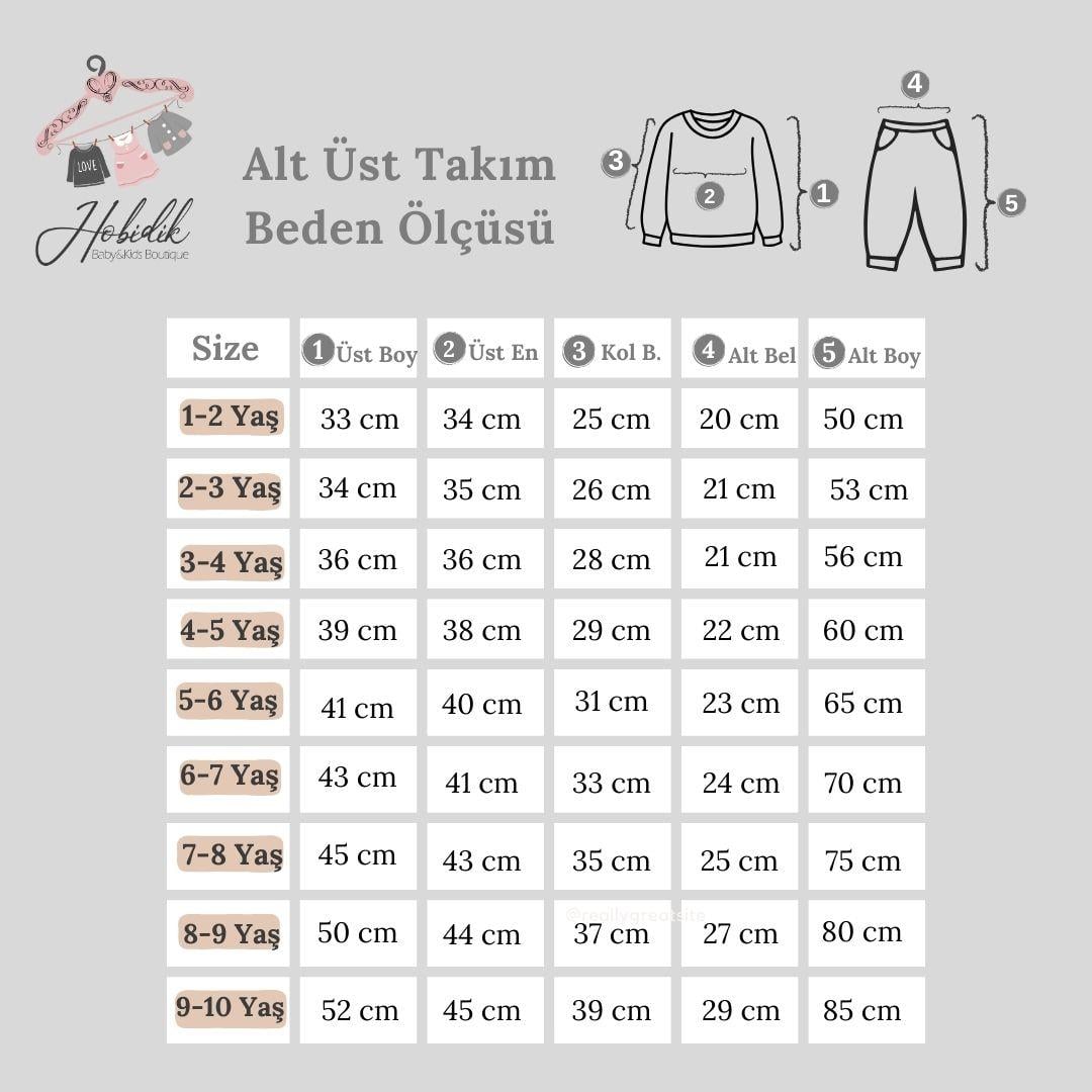 Keten Mor Fisto Detay Alt Üst Takım