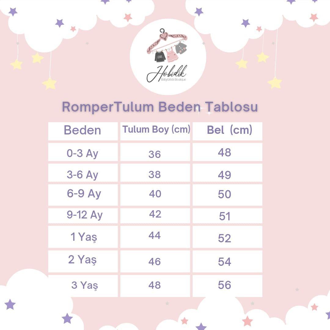 Kırmızı Kadife Romper Tulum Set
