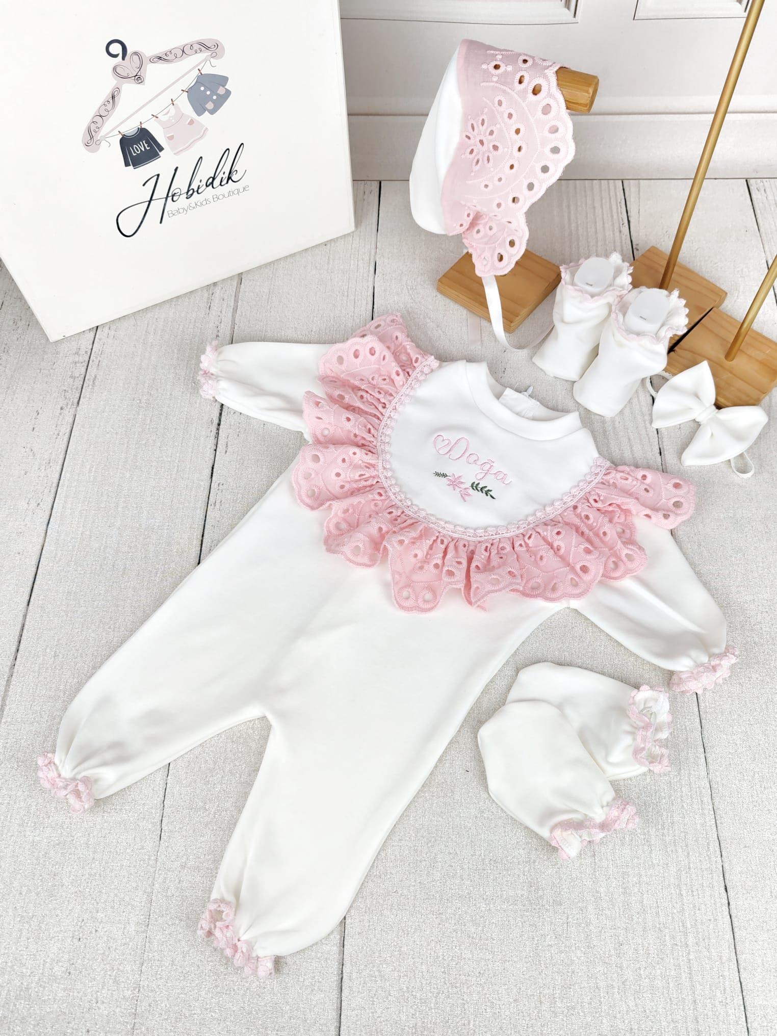 Pembe Fistolu Tulum Set 
