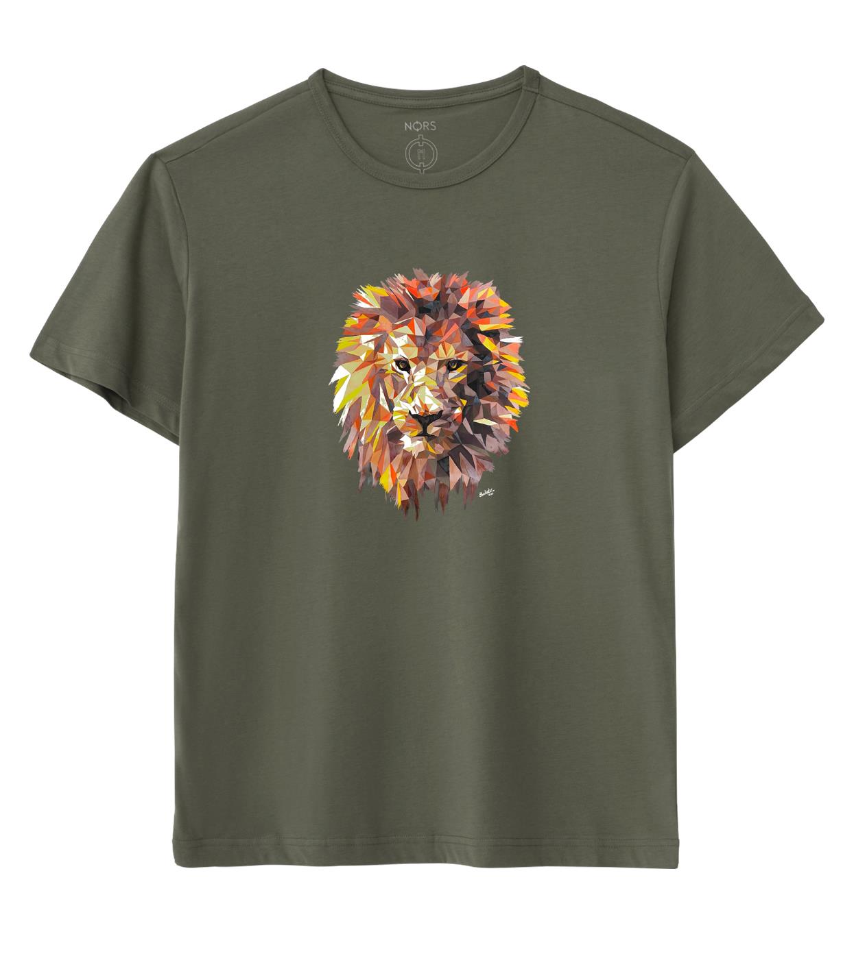 Aslan Tshirt Haki