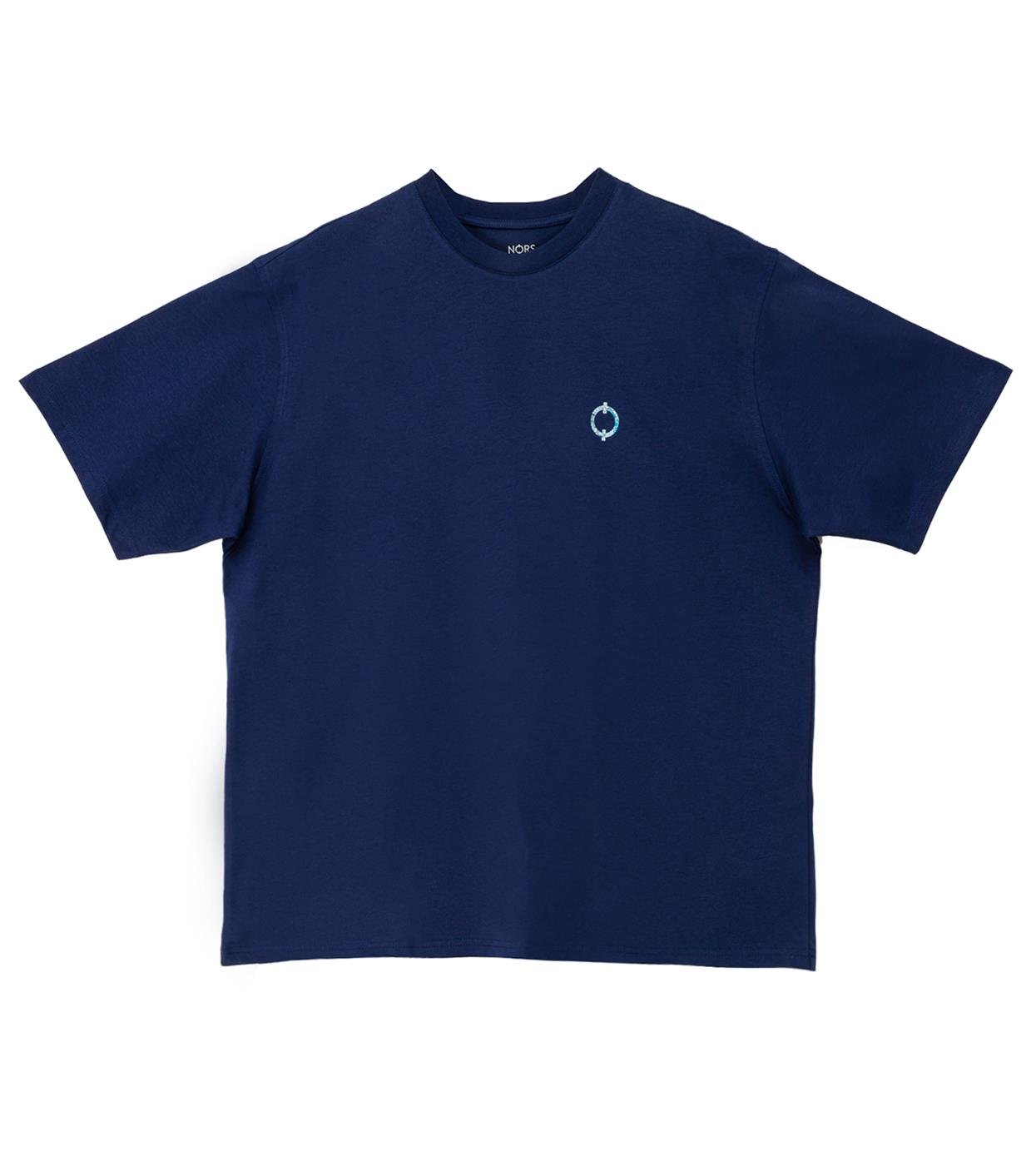 Gods of Horses and Snake Oversize Tshirt - Lacivert